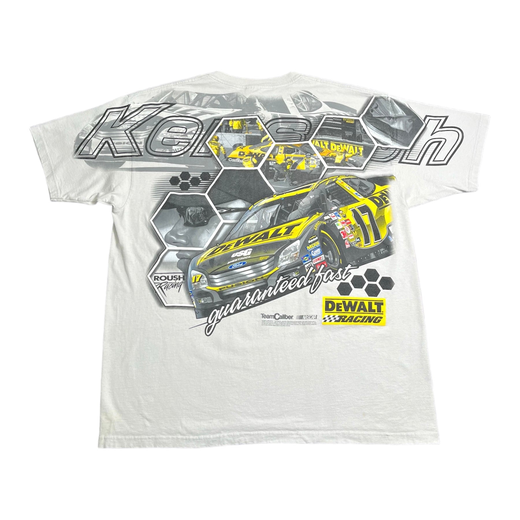 Matt Kenseth Dewalt Racing AOP NASCAR Tee XXL