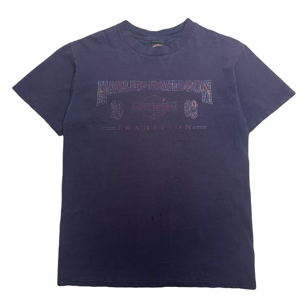 Vintage Harley Davidson Gettysburg Distressed Tee M