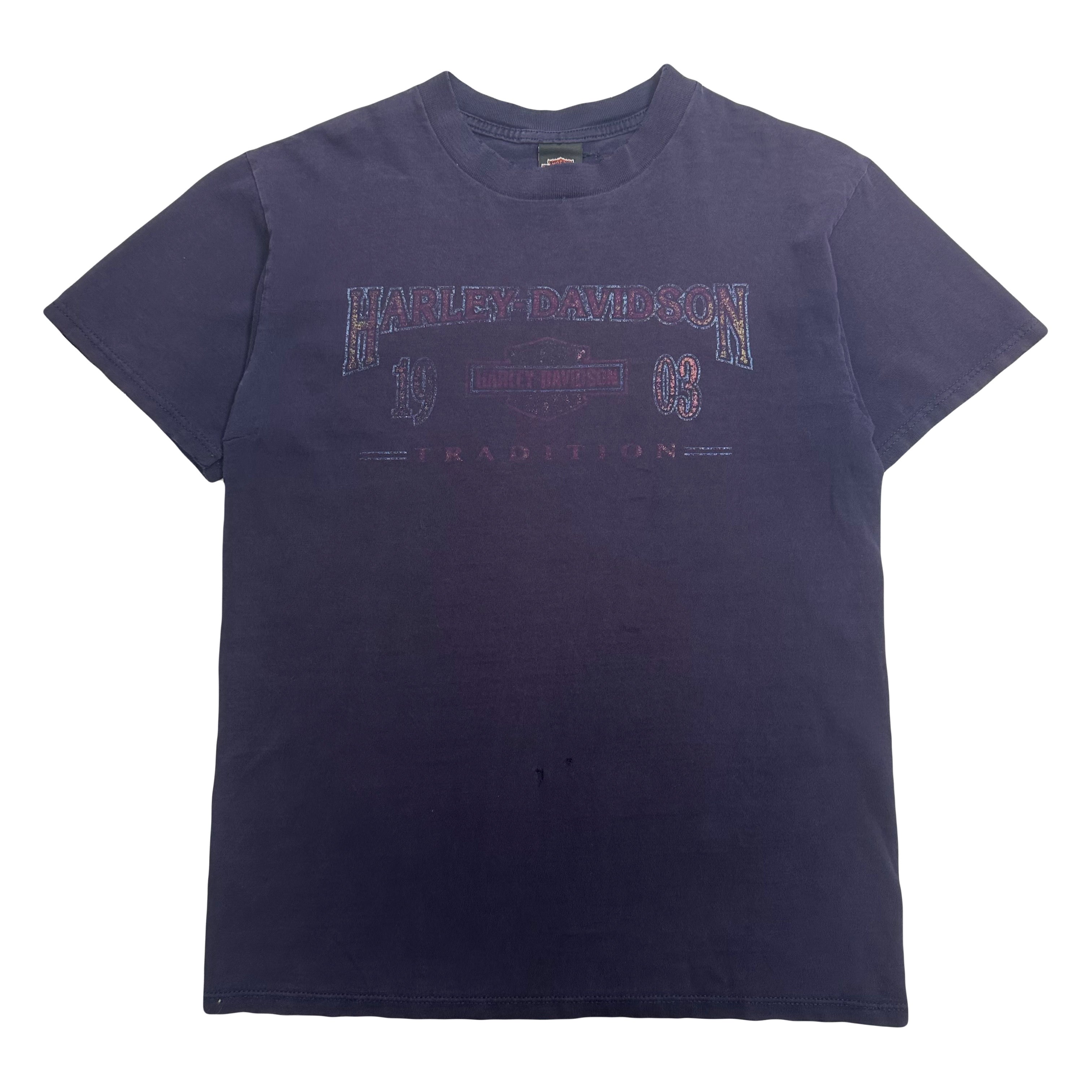 Vintage Harley Davidson Gettysburg Distressed Tee M