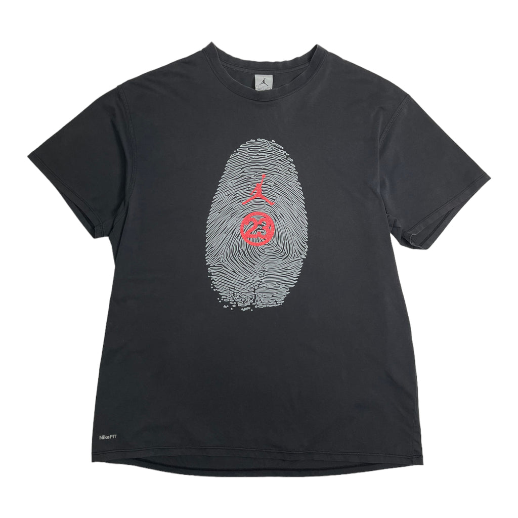 Y2K Air Jordan Thumbprint Tee L