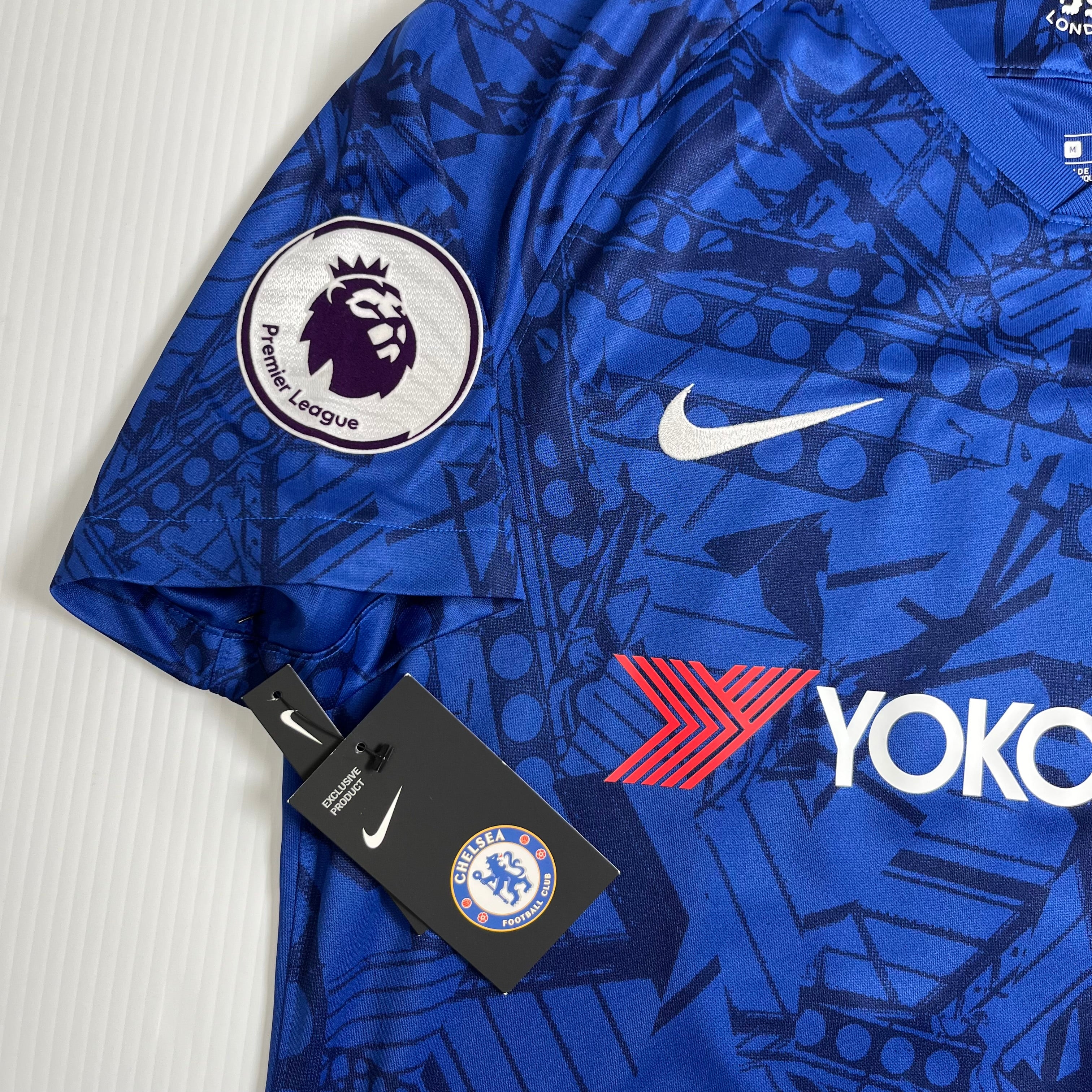 2019-20 Nike Chelsea Hazard Home Kit M