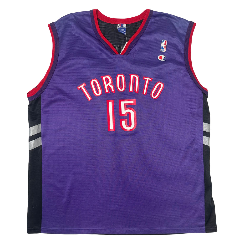 Vintage Champion Toronto Raptors #15 Carter Jersey XL