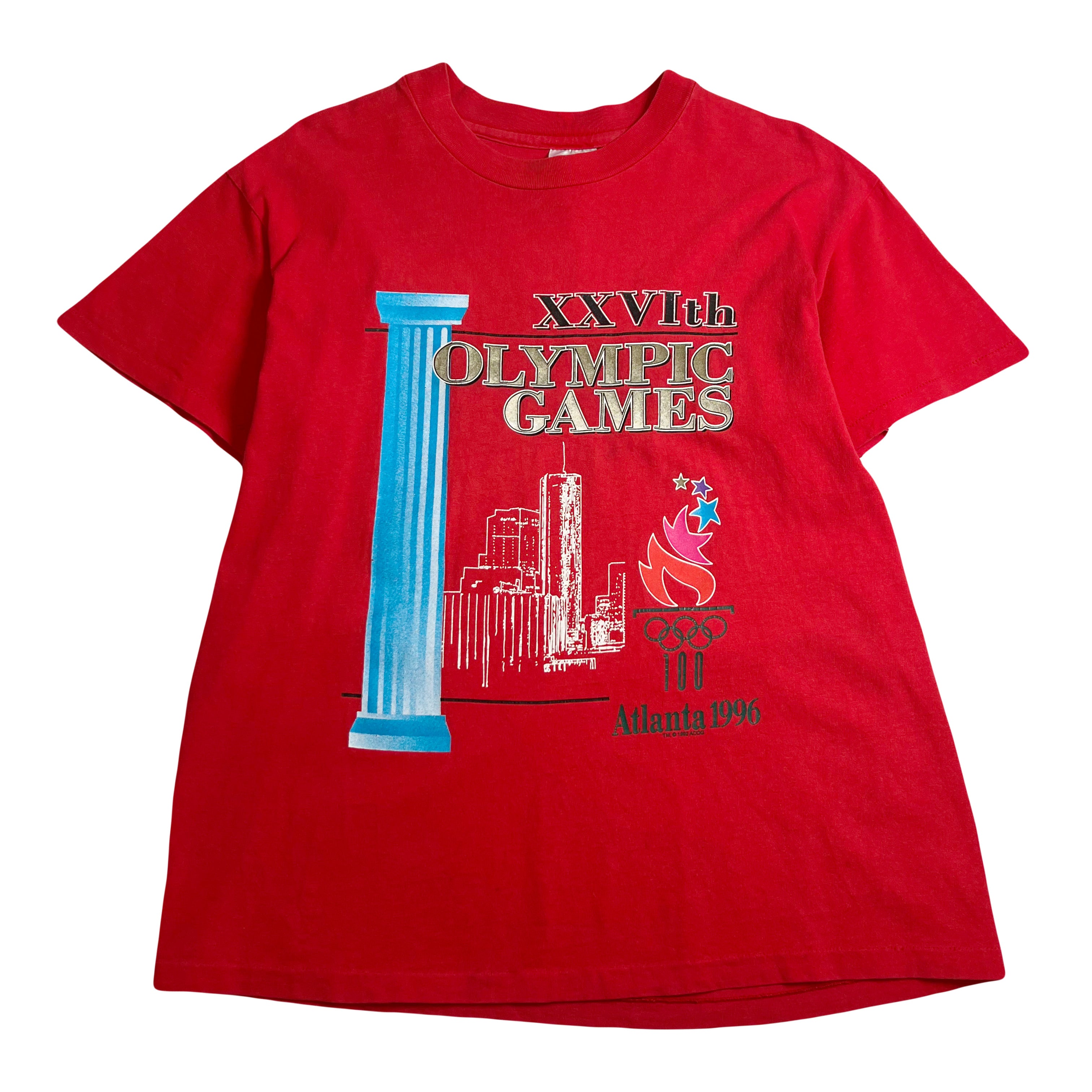 Vintage Atlanta 1996 Olympic Games Graphic Tee L