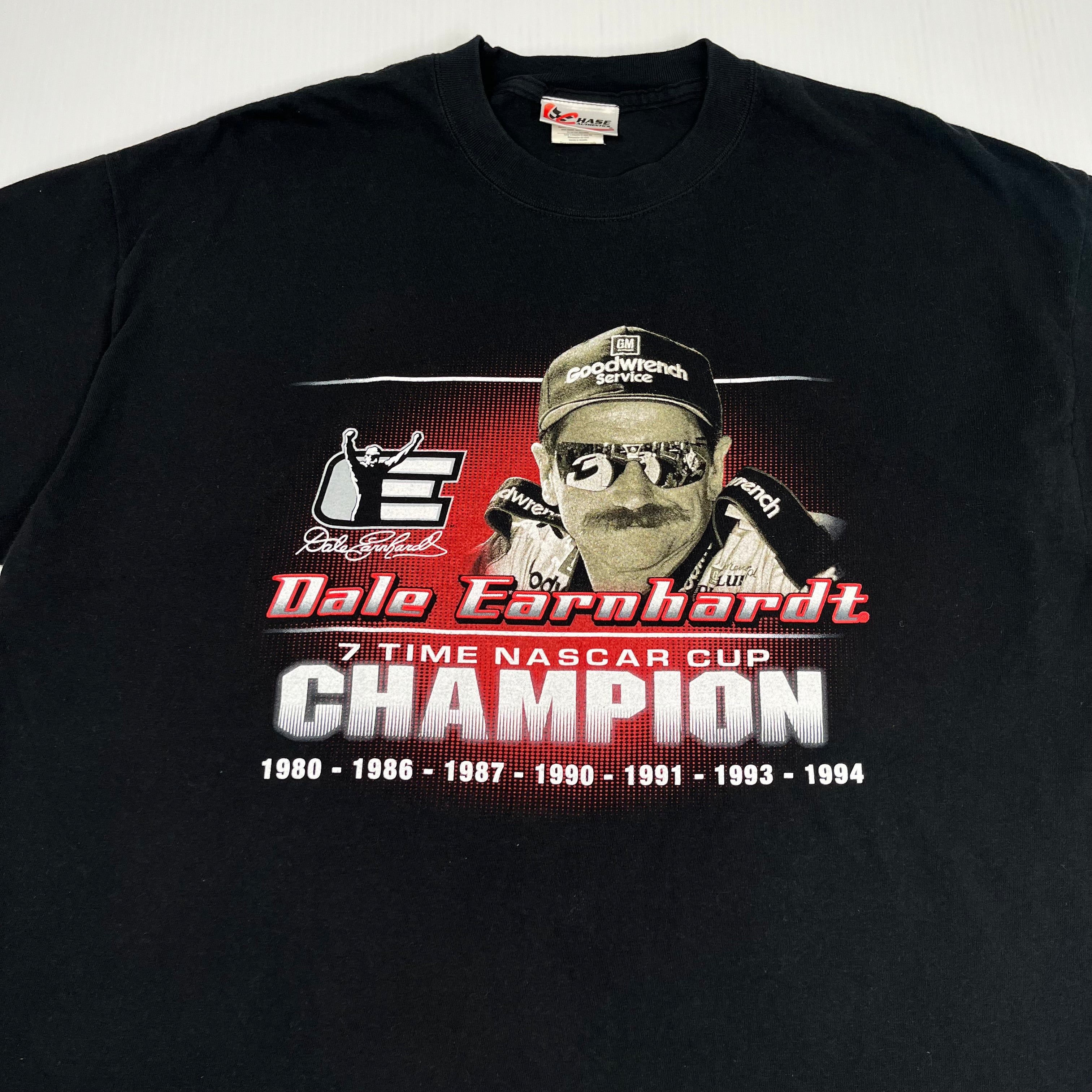 Vintage Chase NASCAR Dale Earnhardt Legendary Tee XL