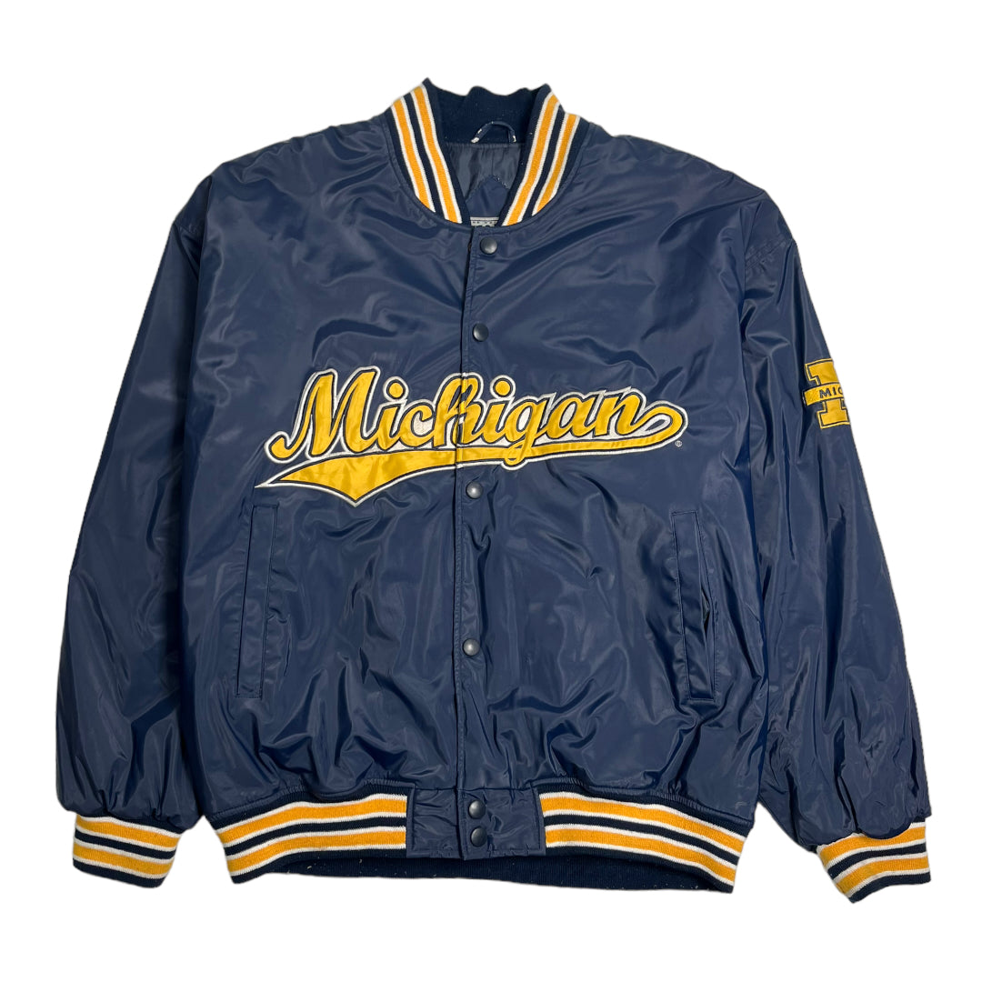Y2K Michigan Wolverines Varsity Jacket XL