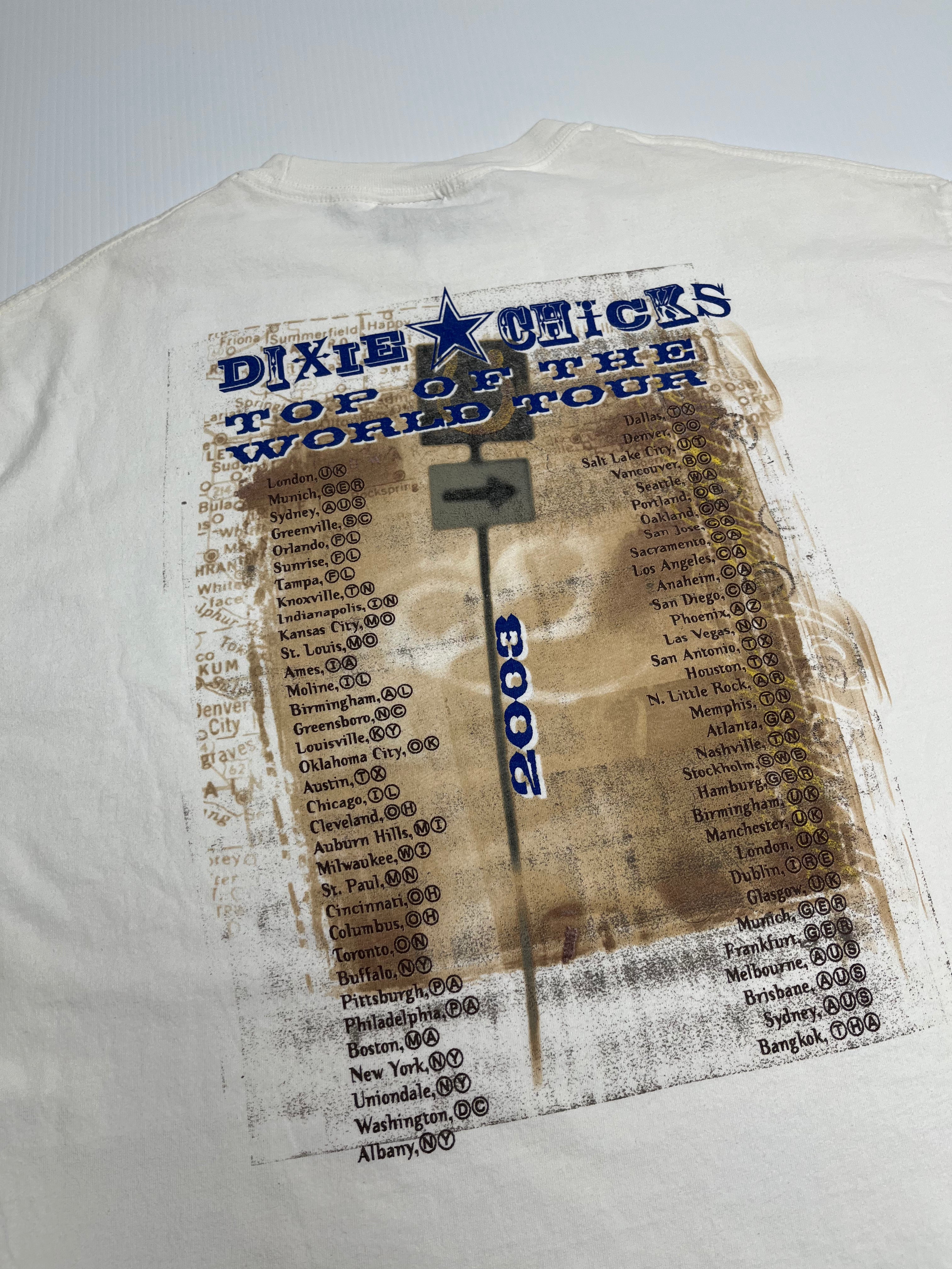 2003 Dixie Chicks Tour Tee XXL