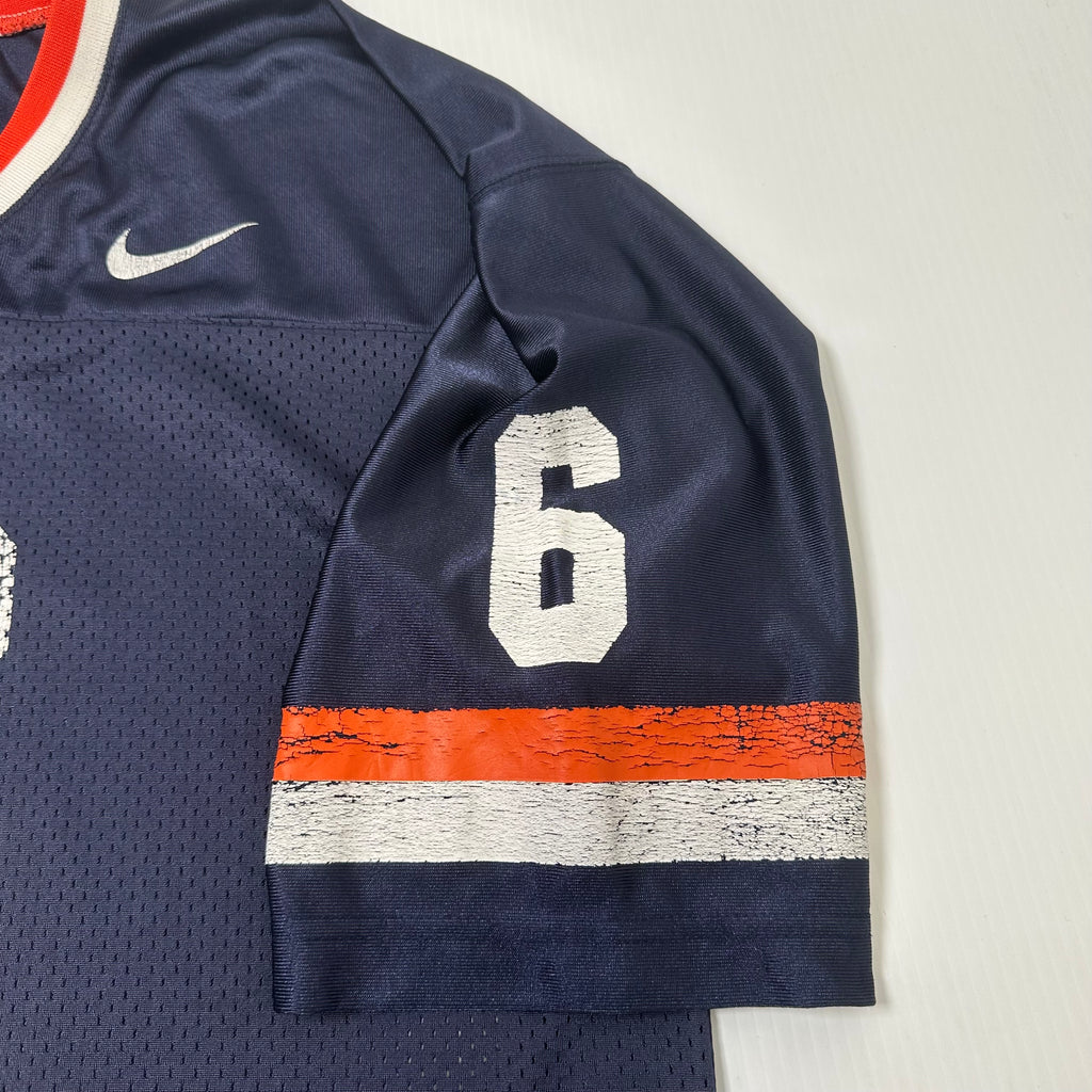 Vintage Nike University of Illinois #6 NCAA Football Jersey L