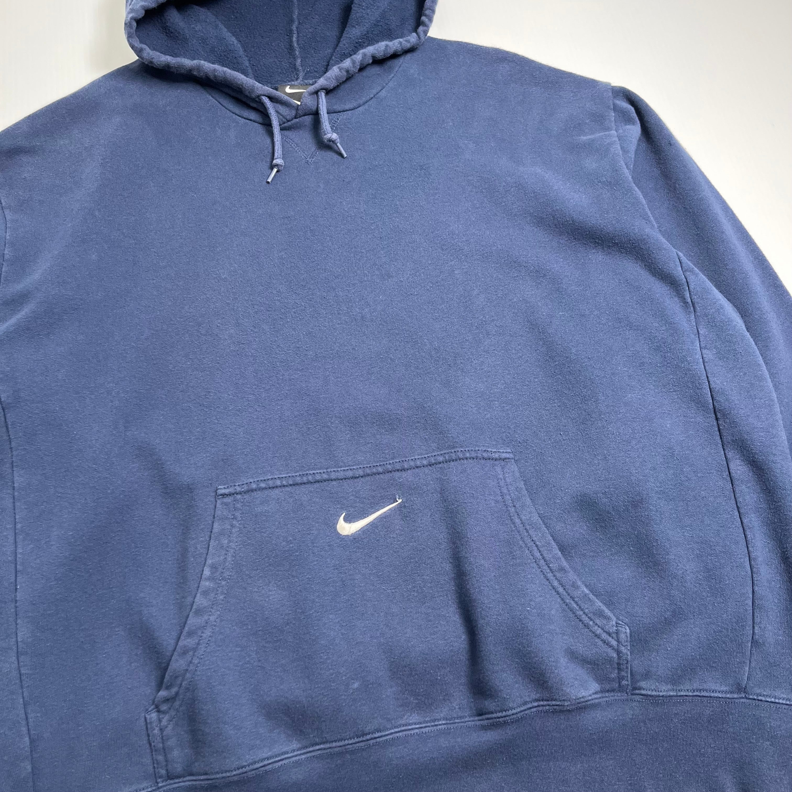 vintage nike pocket swoosh hoodie