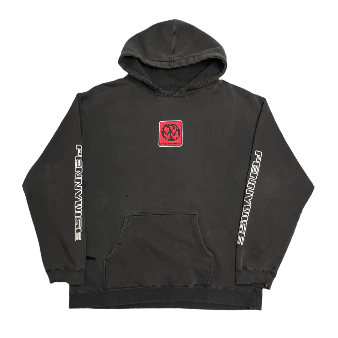 Vintage Pennywise Distressed Hoodie L
