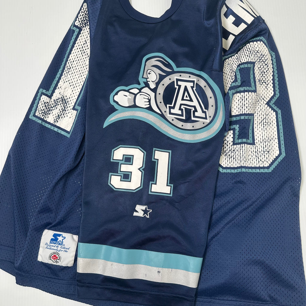 Vintage Starter Toronto Argonauts Clemons #31 CFL Jersey XL