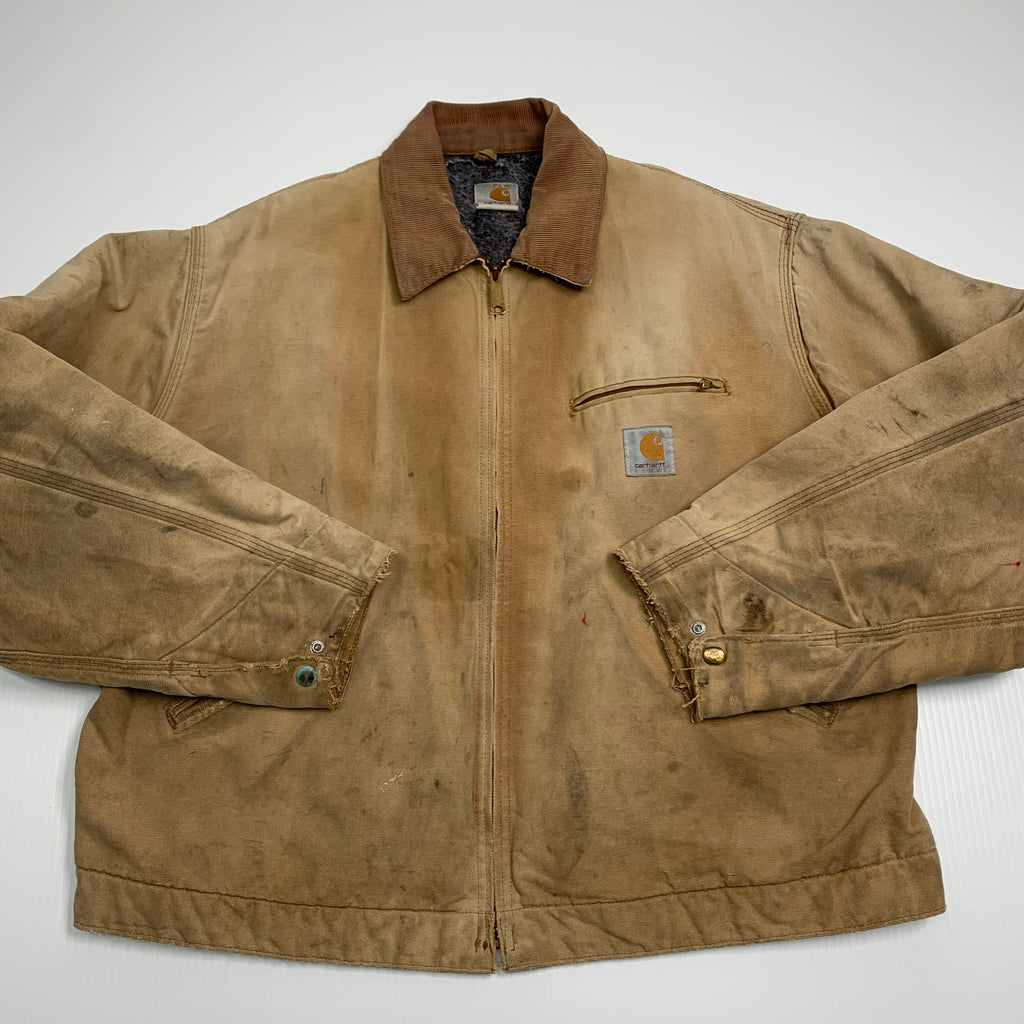 Carhartt J01 Faded Tan Detroit Jacket XL