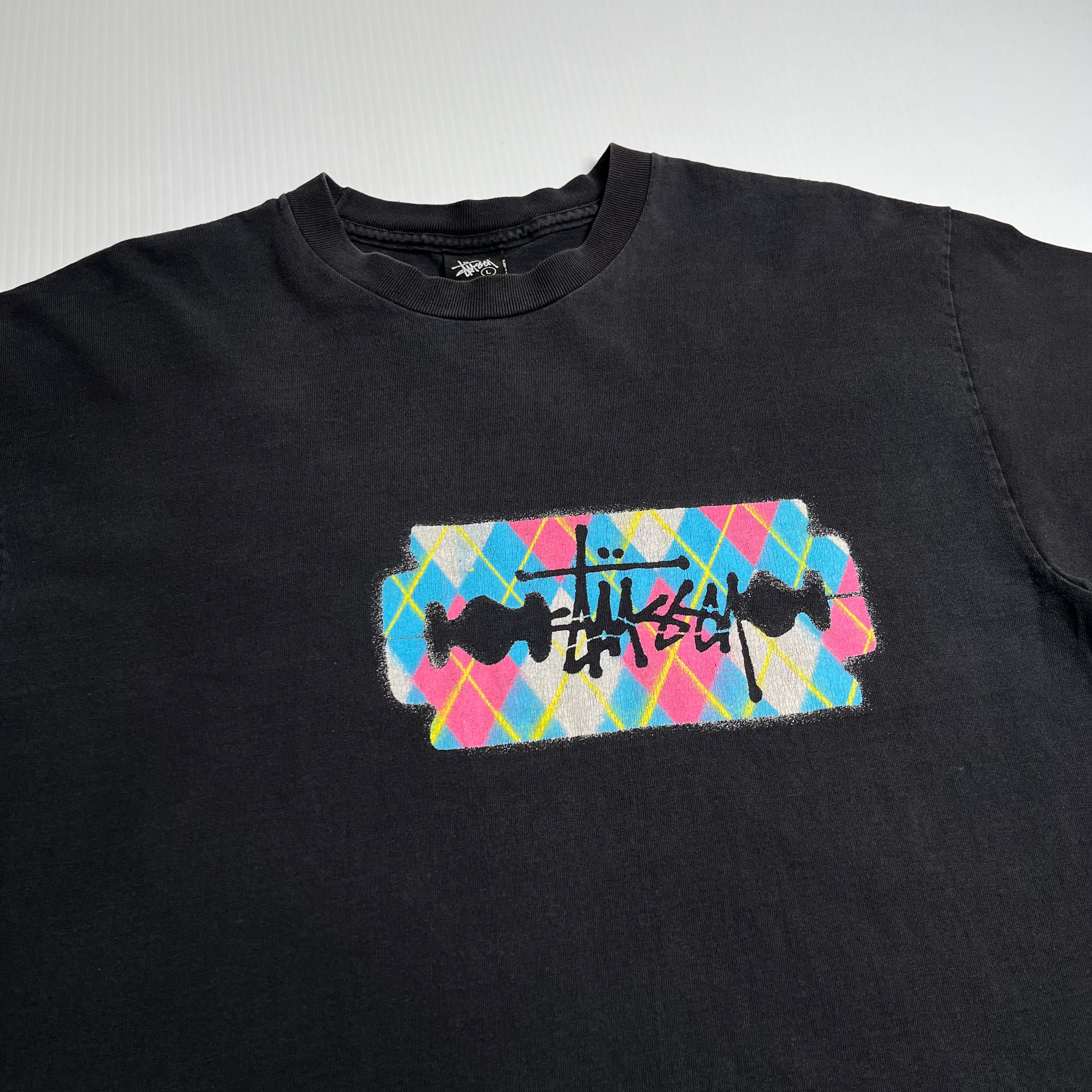 Stussy Razor Blade Graphic Tee L