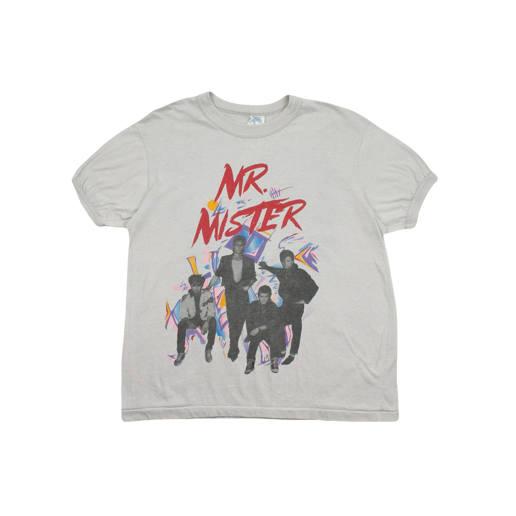 80s Mr. Mister Welcome To The Real World Tour Tee L