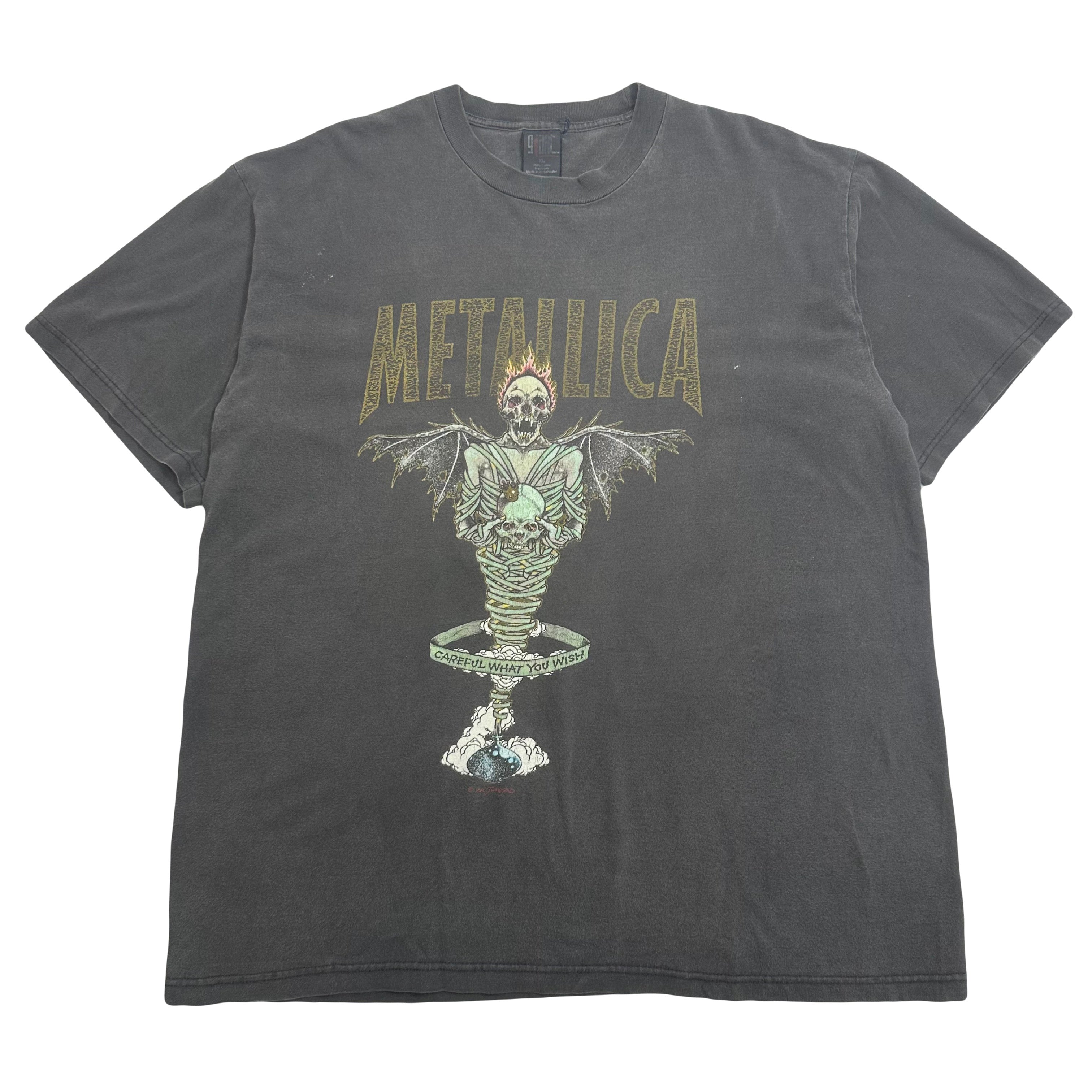 1996 Metallica King Nothing Pushead Graphic Tee XL