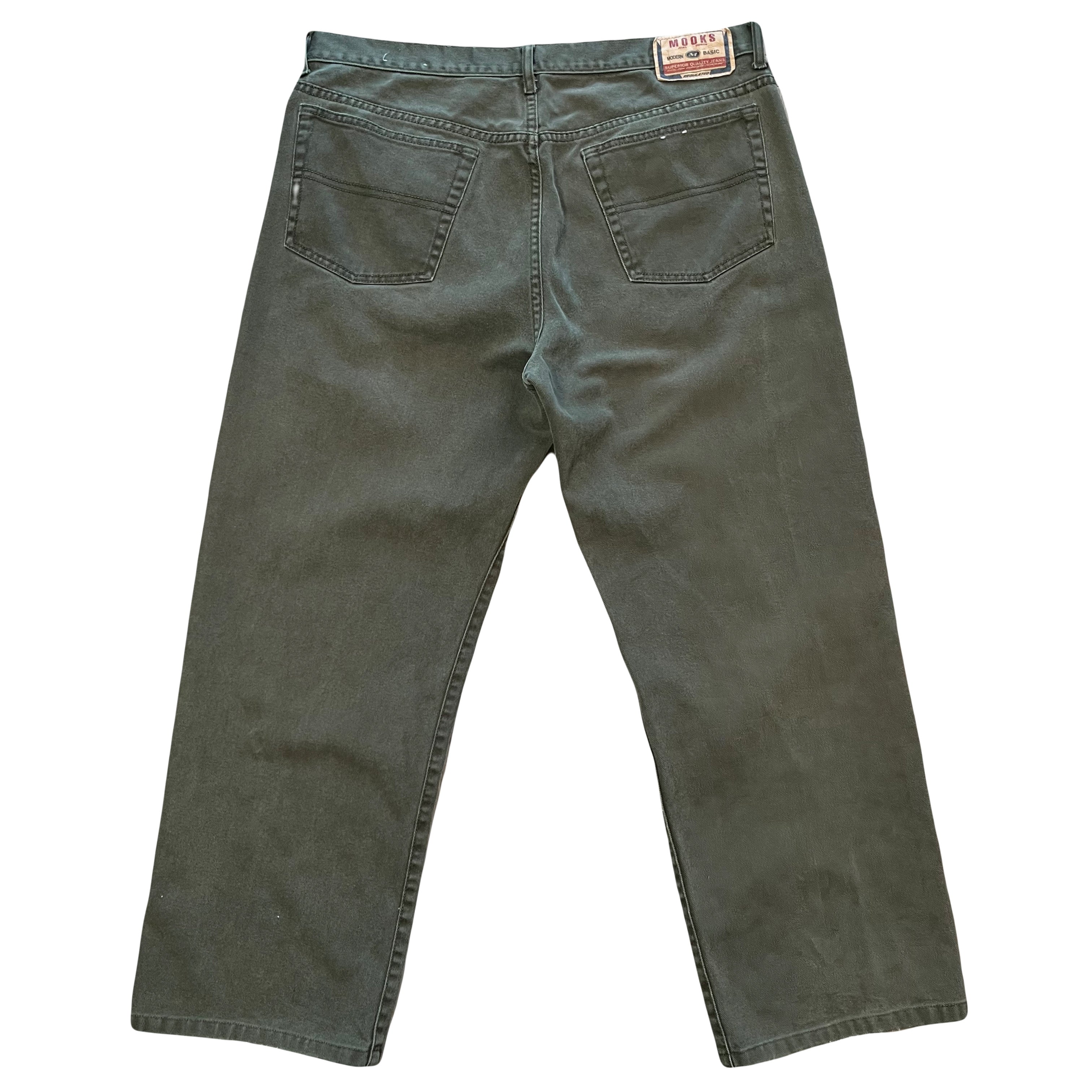 Vintage Mooks Baggy Denim Pants 38