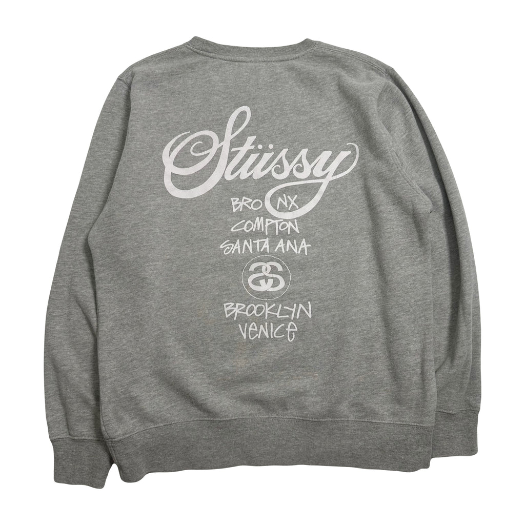 Stüssy International Cities Crewneck S