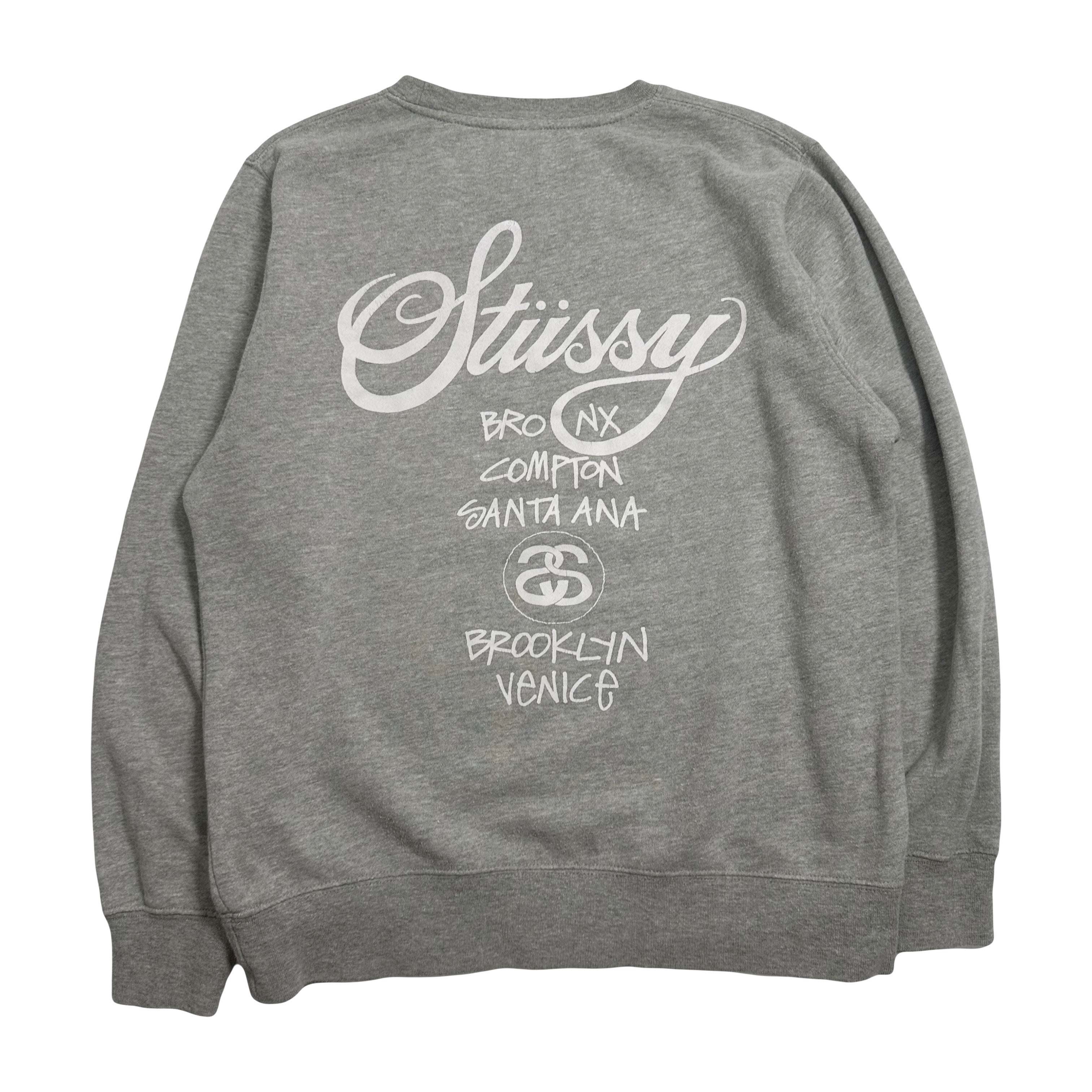 Stüssy International Cities Crewneck S