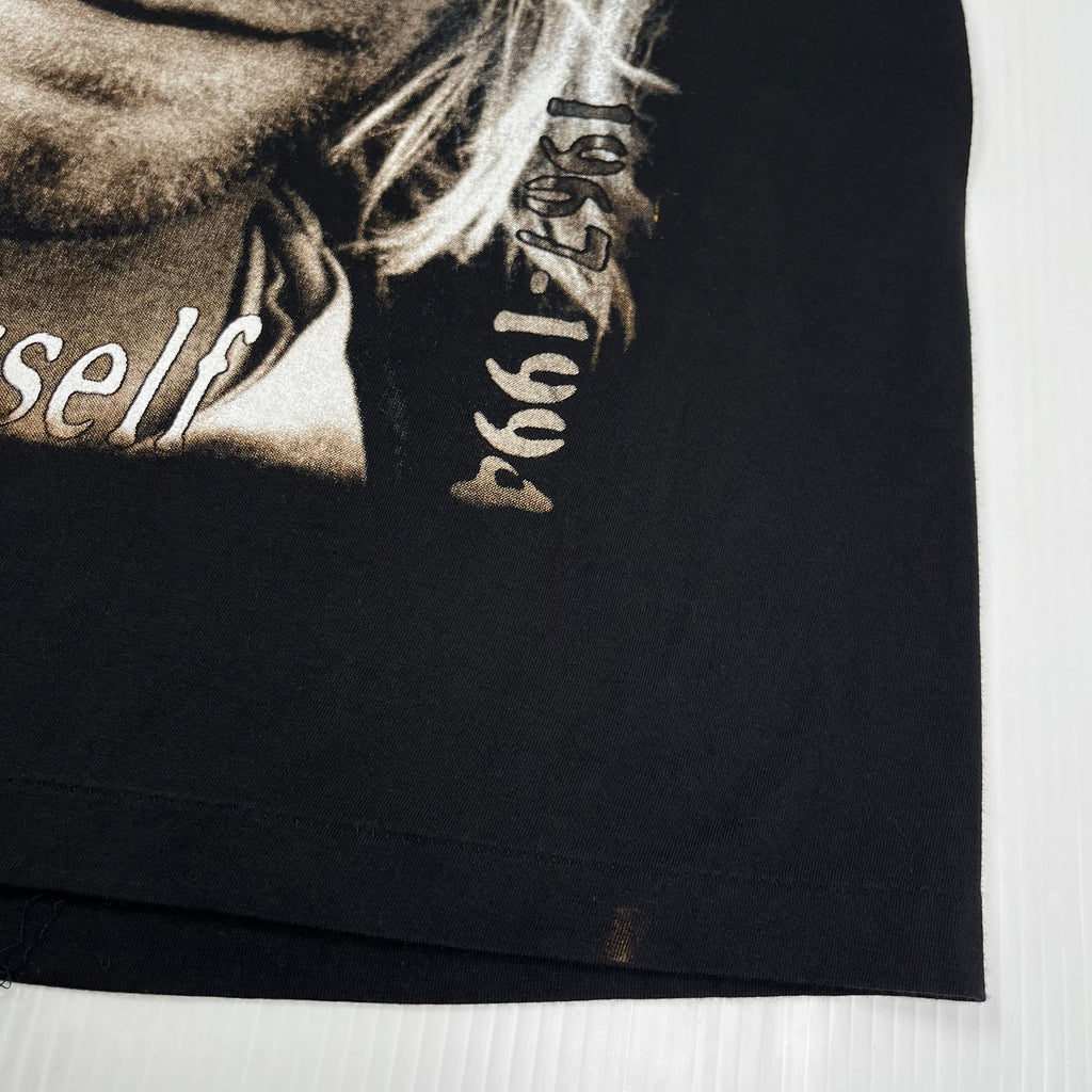 Vintage Kurt Cobain I Hate Myself Portrait Tee XL