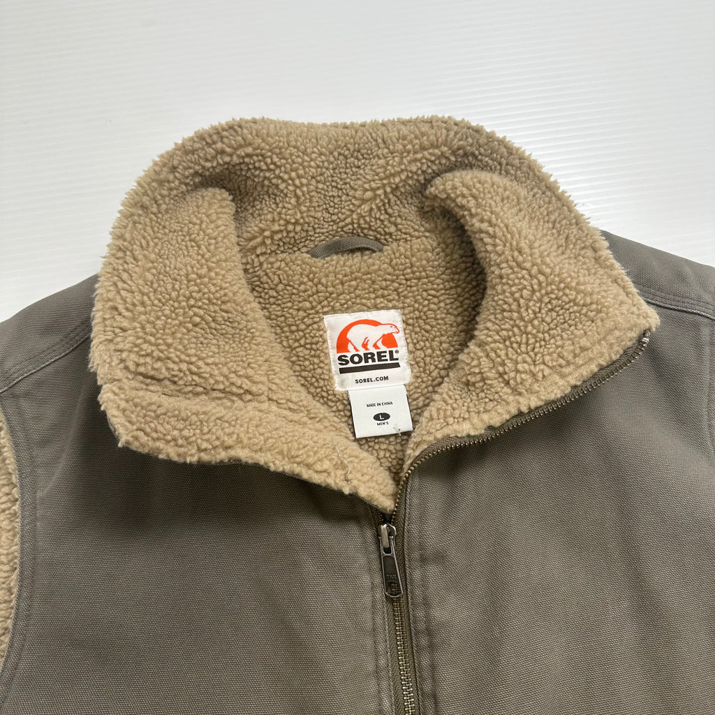 Sorel Sherpa Lined Work Vest L