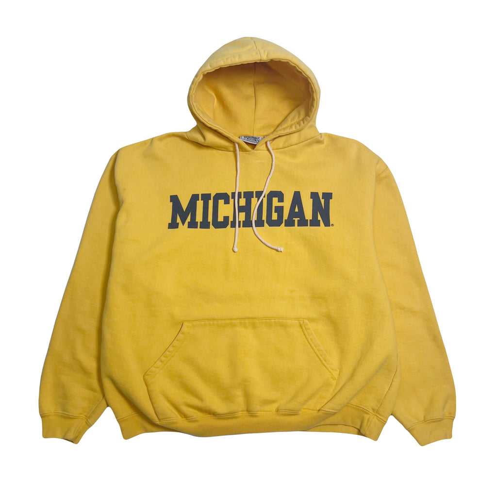 Vintage Michigan Text Hoodie XL