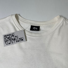 Load image into Gallery viewer, Stussy Logo Chartreuse Text Tee M
