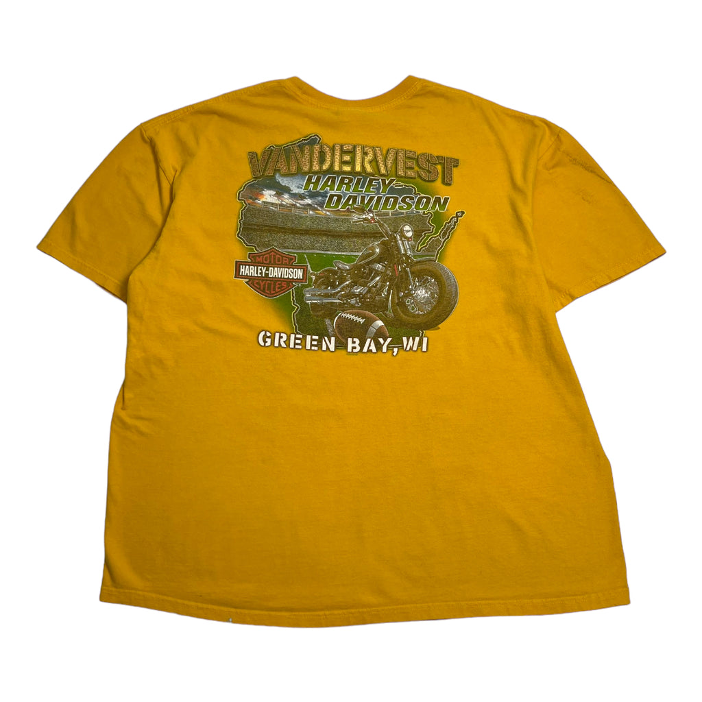 Harley Davidson Green Bay Wisconsin Tee XXL