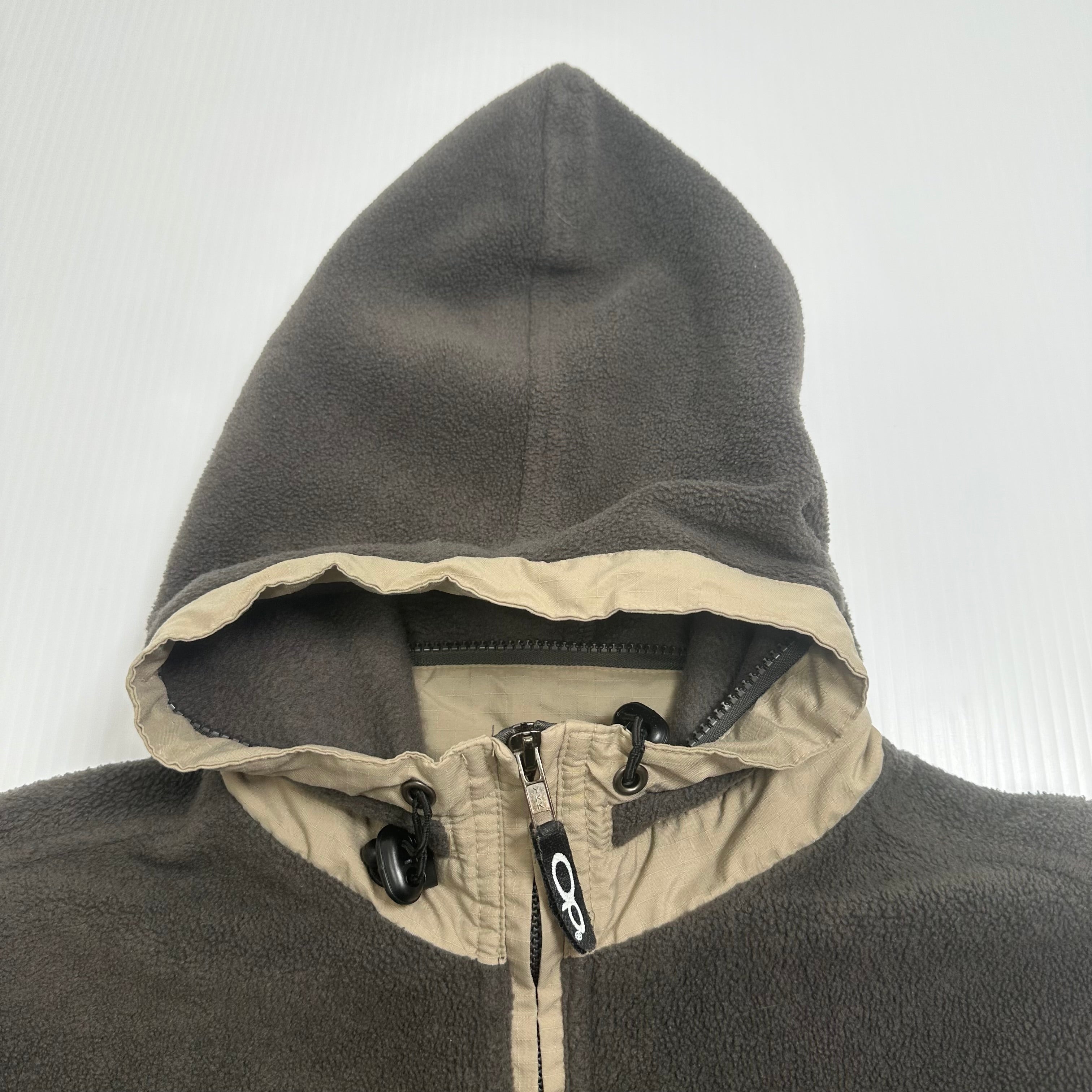 Vintage Ocean Pacific Fleece 1/4 Zip Light Jacket L