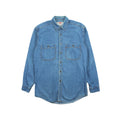 Vintage Levi's Medium Wash Denim Button Up Shirt S