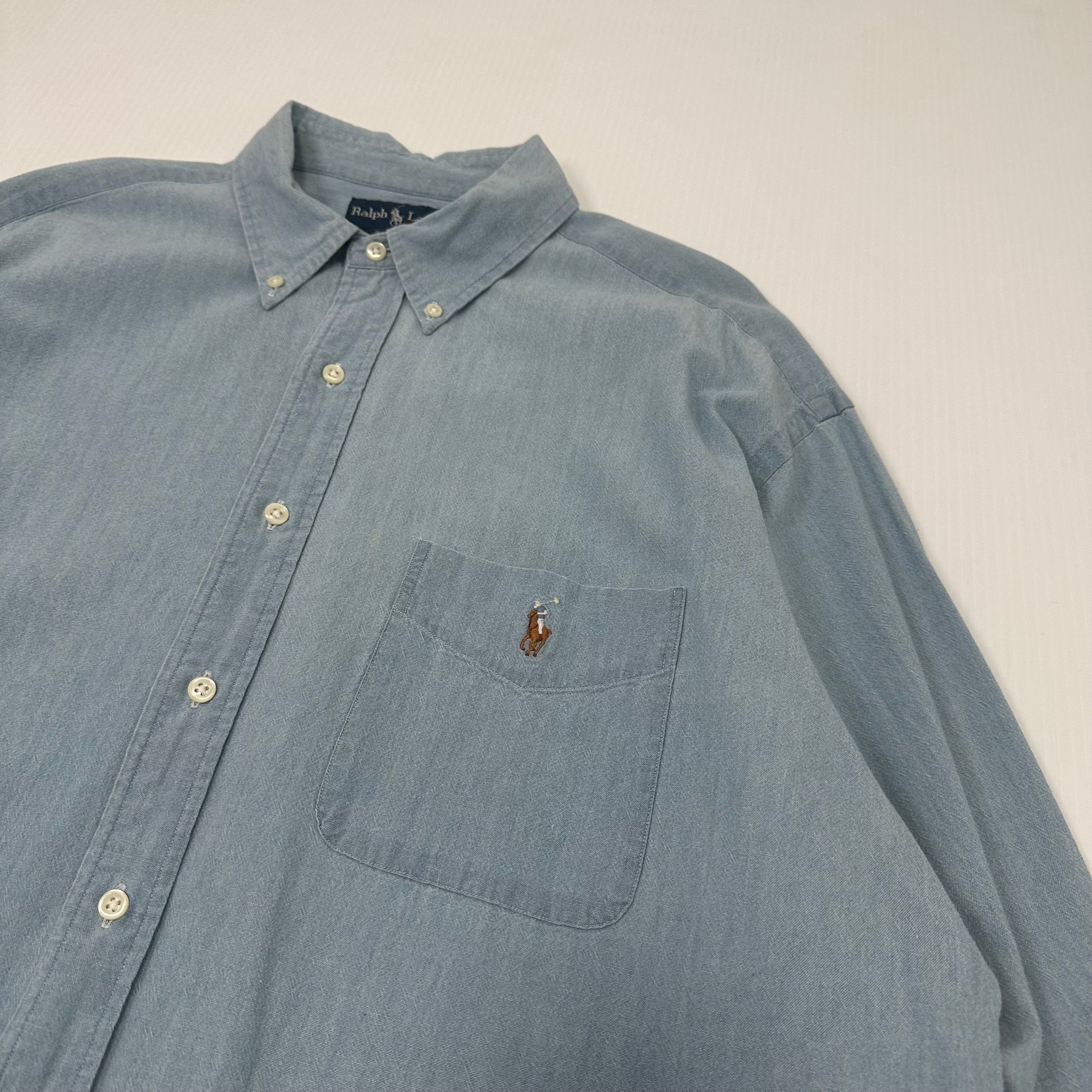 Vintage Polo Ralph Lauren Button Up Shirt L