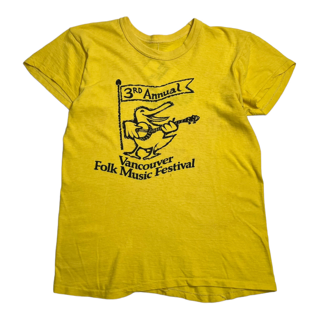 1979 Vancouver Folk Music Festival Tee S
