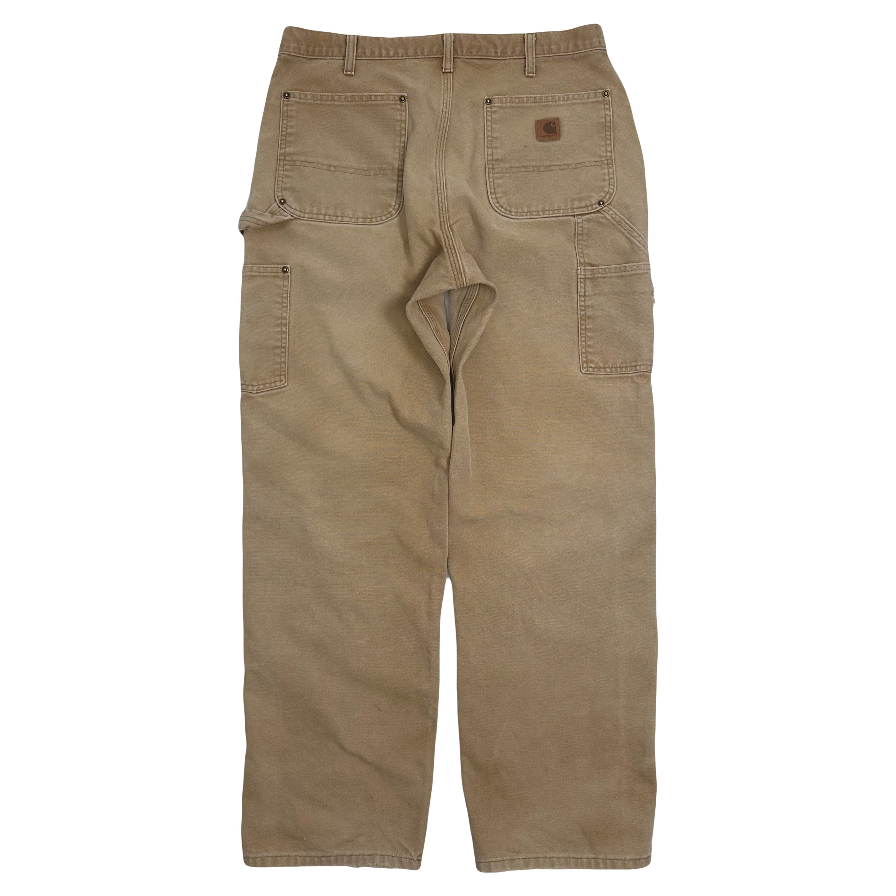 Vintage Carhartt Faded Double Knee Denim 34