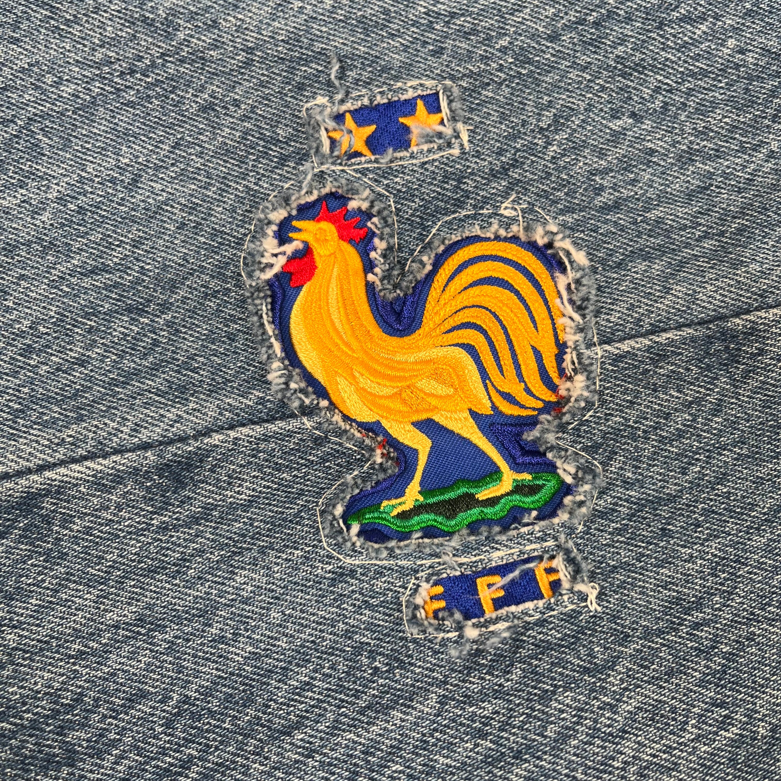 Rework Nike France Denim Side Bag