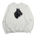 Vintage Schnauzer Dog Graphic Crewneck L