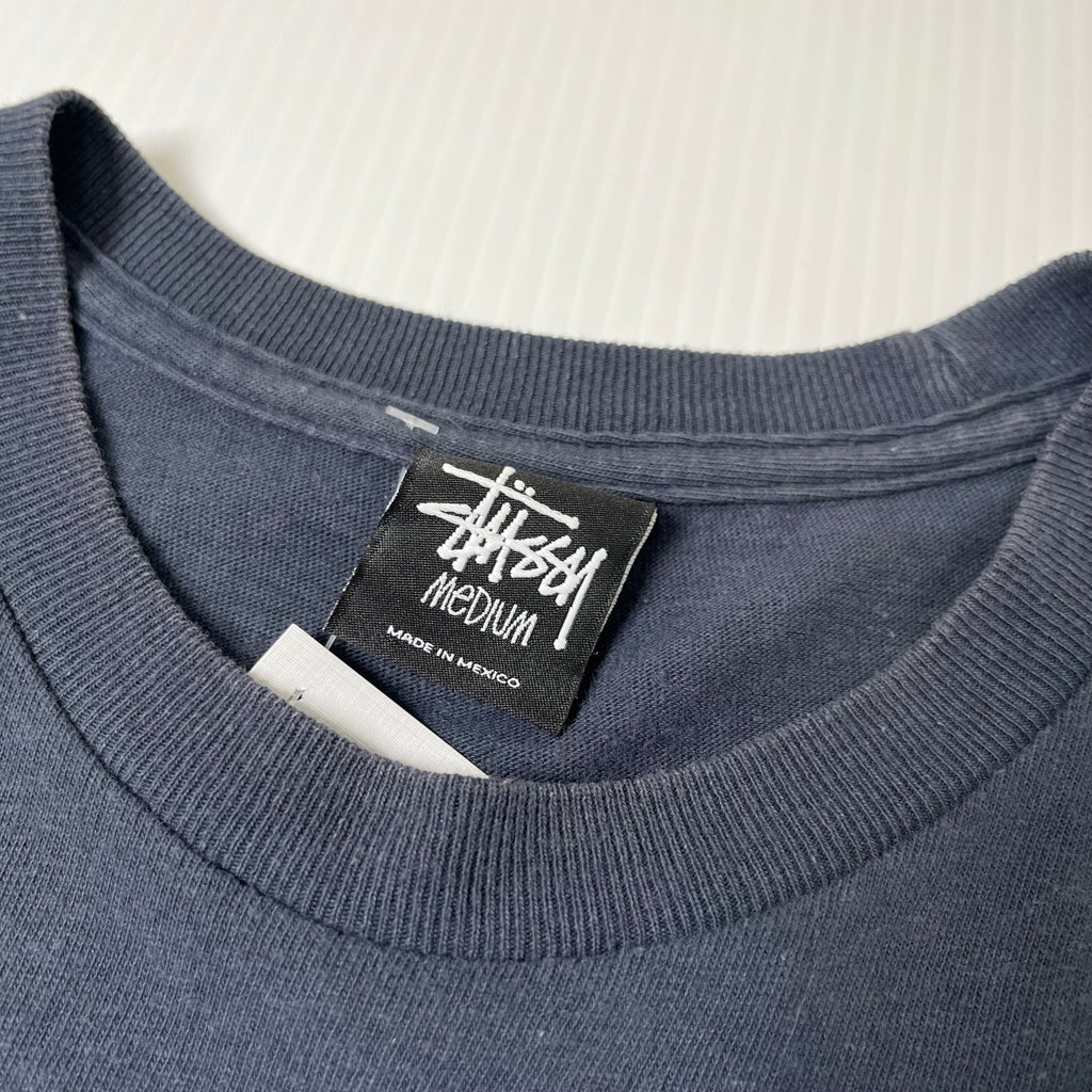 Stussy 8 Ball Faded Graphic Tee M