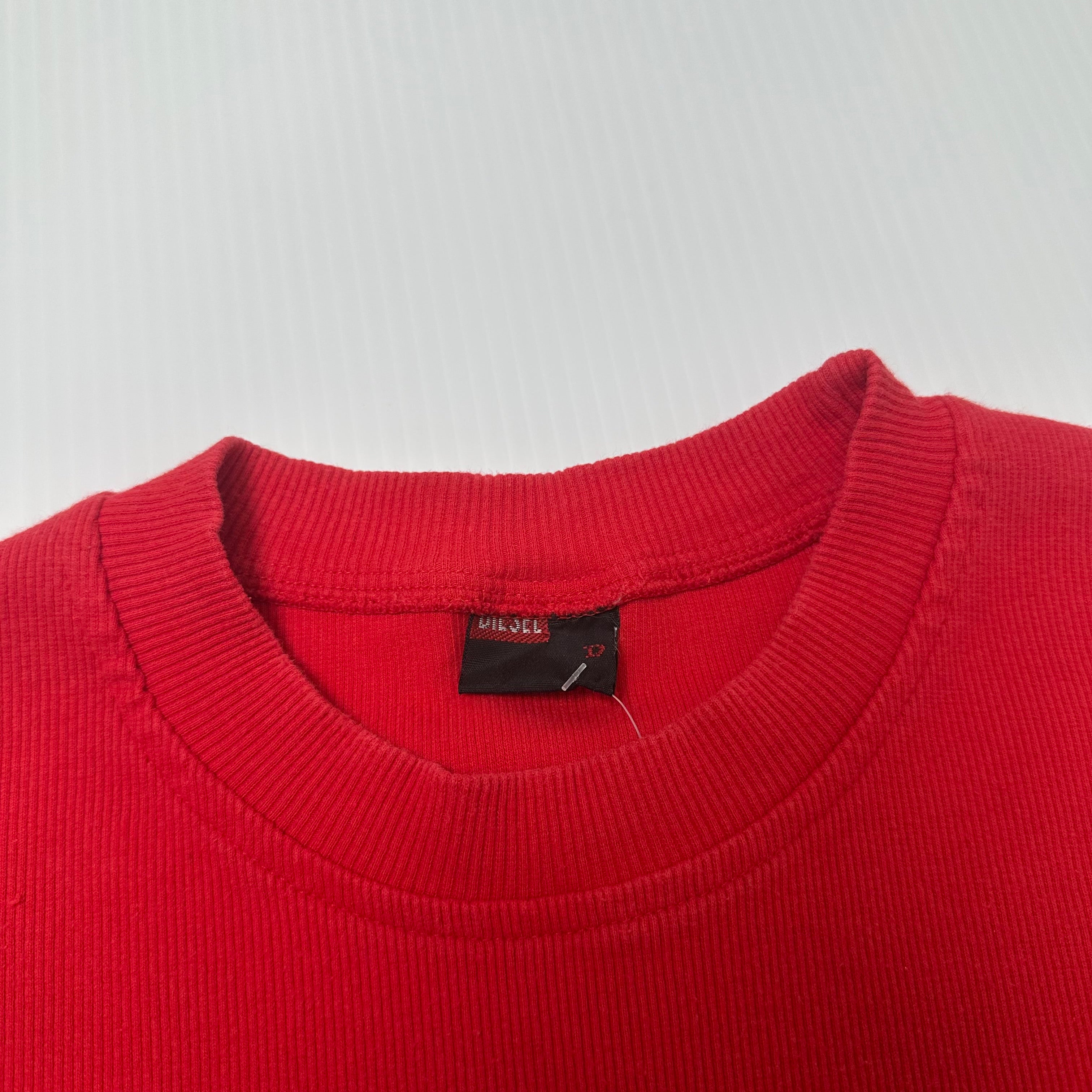 Y2K Diesel Ribbed Tee Women's L