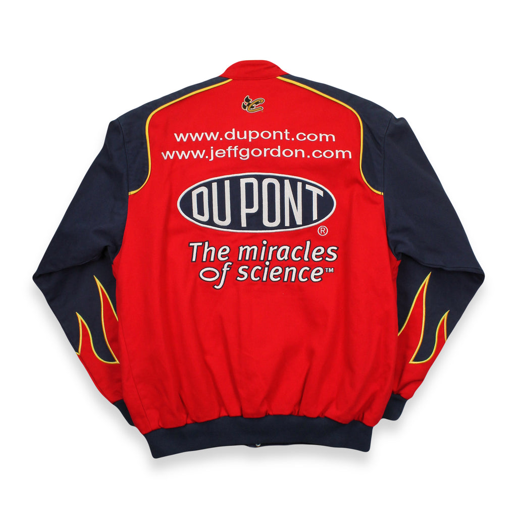 Vintage Dupont Flames NASCAR Racing Jacket M
