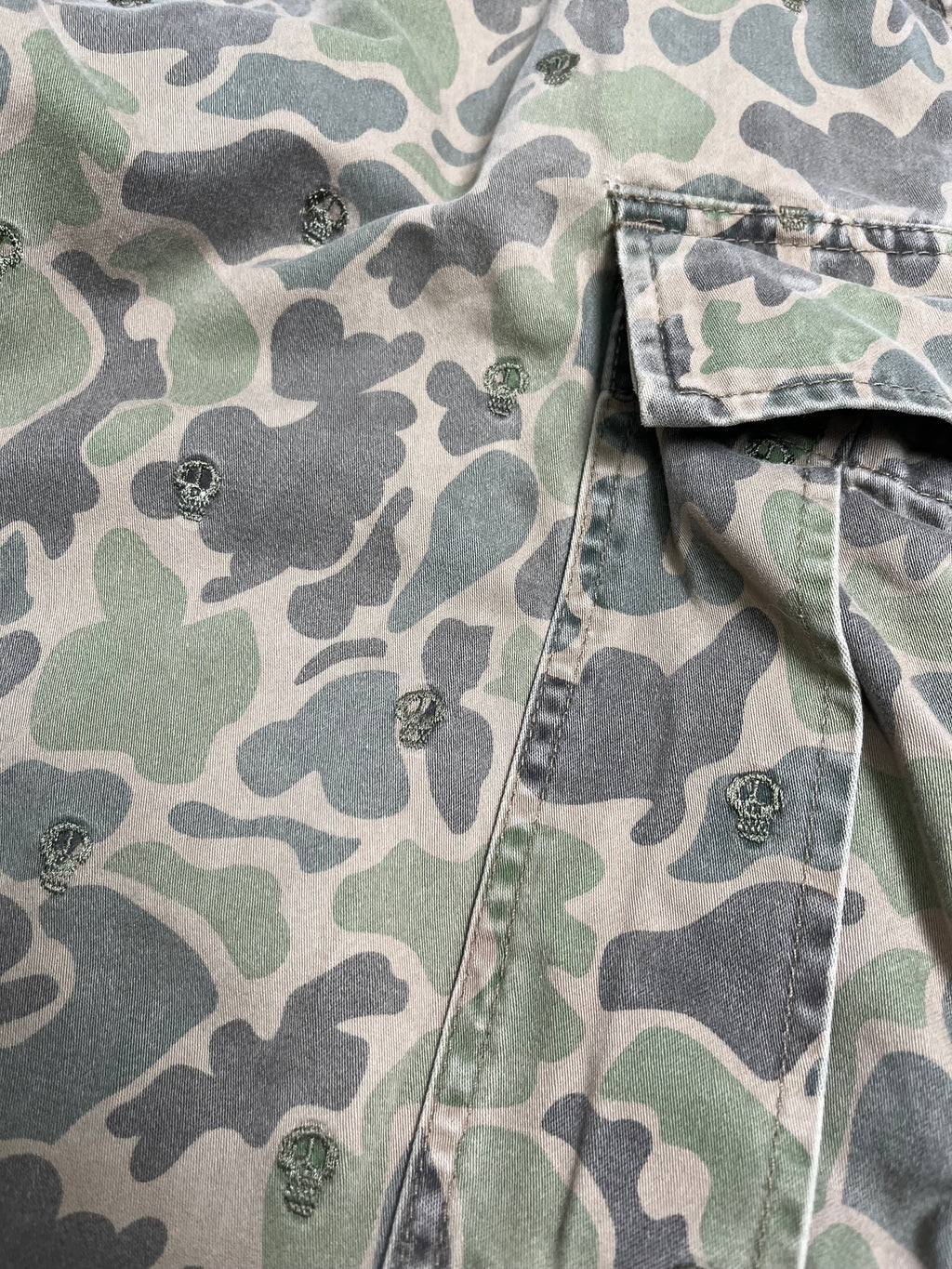 Stussy Outer Gear Skull Camo Cargo Pants 32