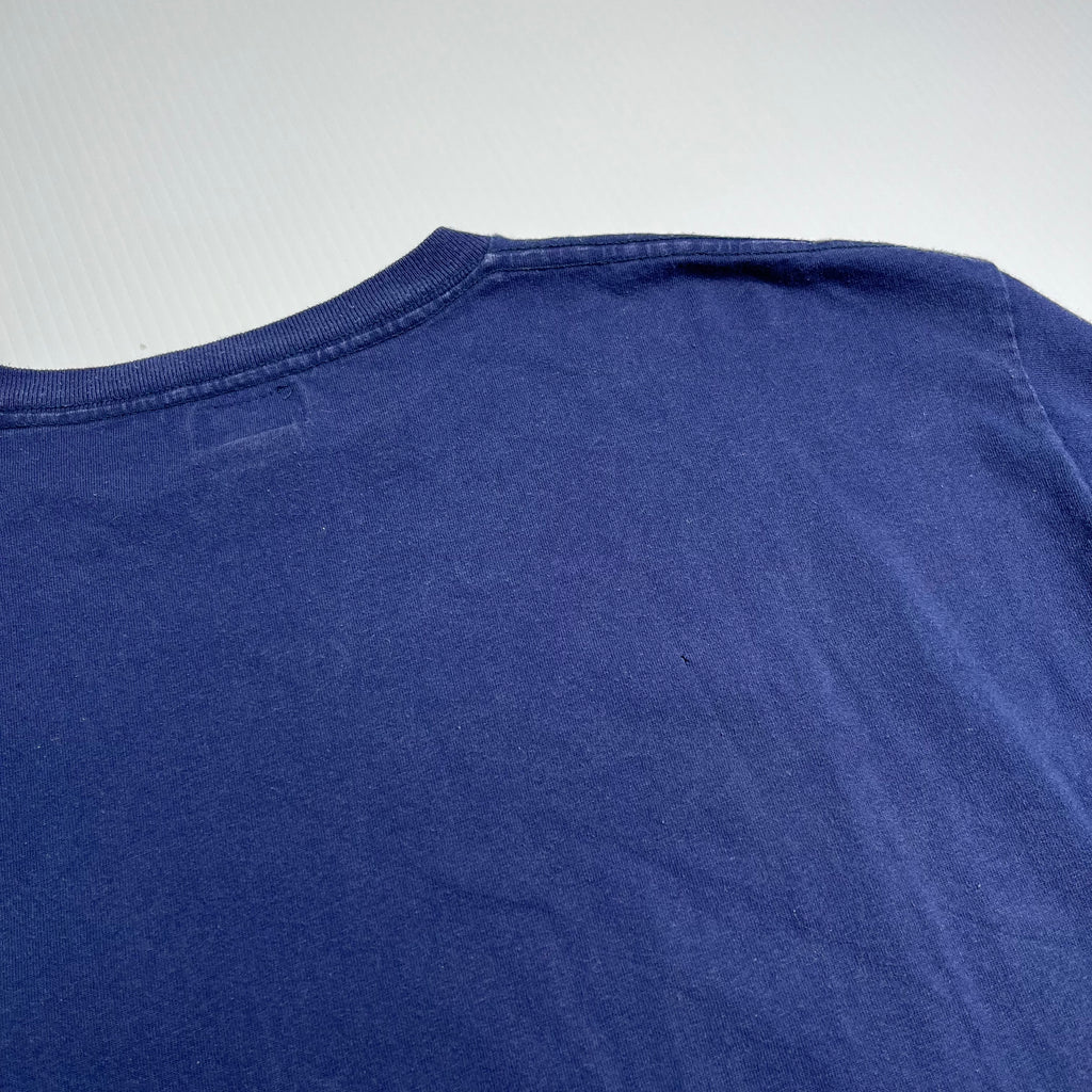 90s Stussy Lion Crest Pocket Longsleeve XL