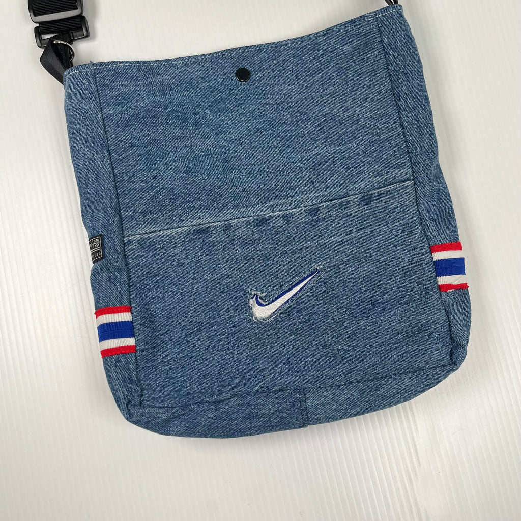 Rework Nike France Denim Side Bag
