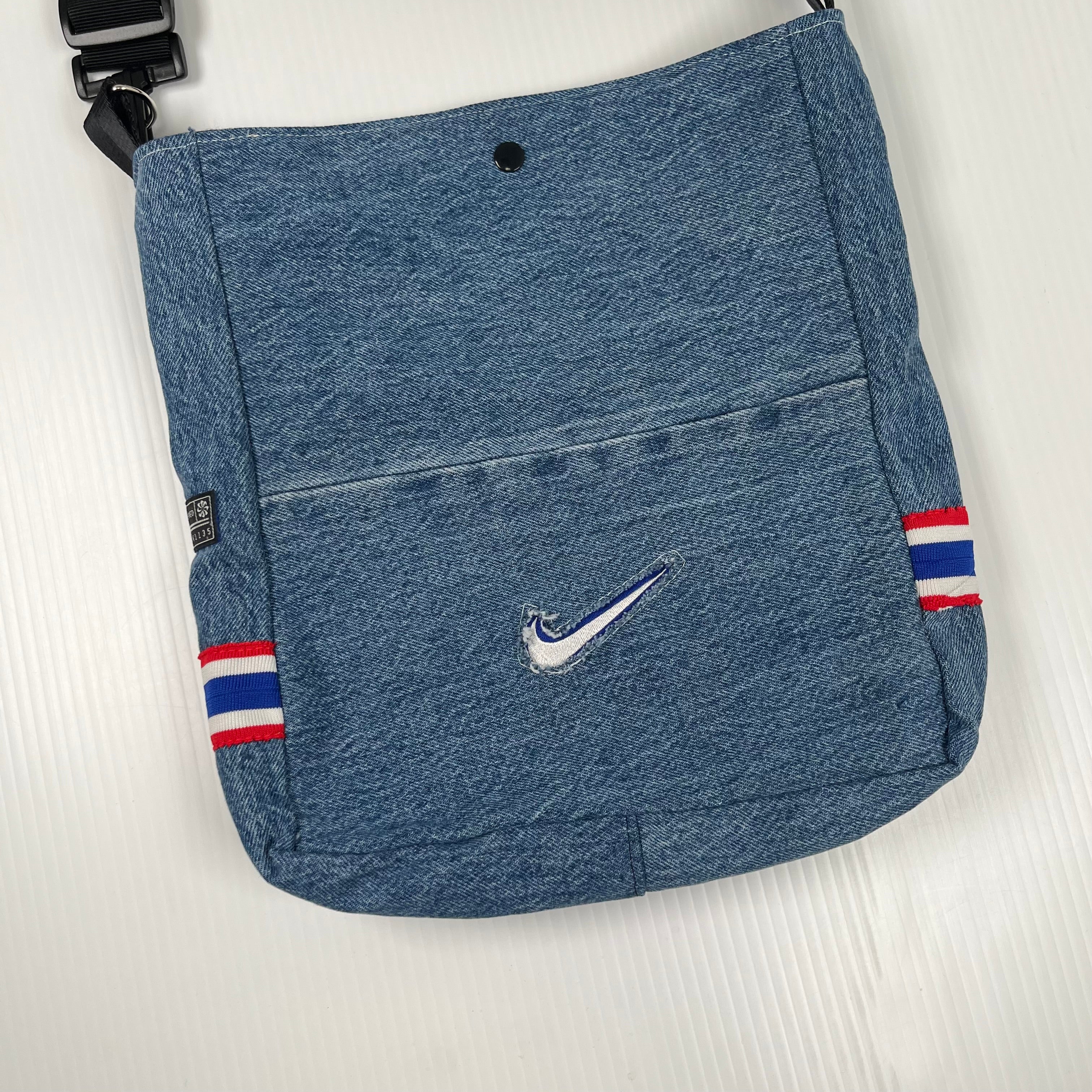 Rework Nike France Denim Side Bag