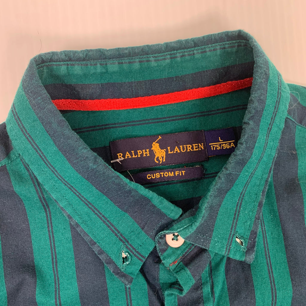 Polo Ralph Lauren Vertical Stripe Button Up Shirt L