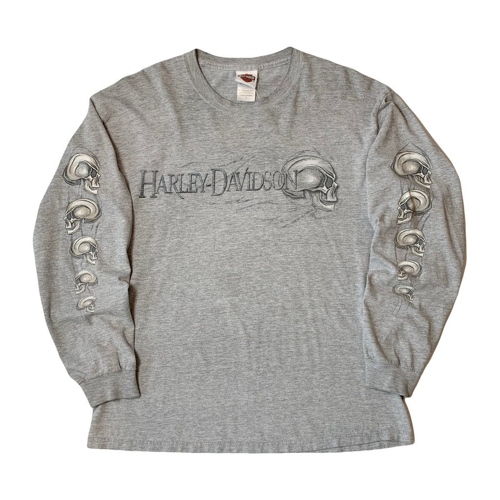 Vintage Harley Davidson South Carolina Skulls Longsleeve L