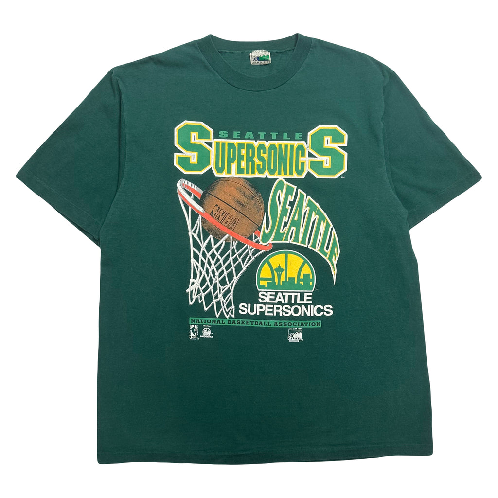 1994 Seattle Supersonics NBA Graphic Tee L