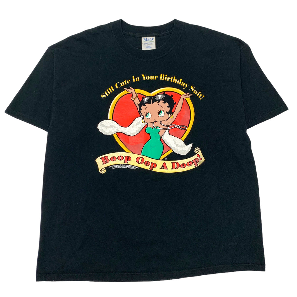 Vintage Betty Boop Birthday Suit Tee XL