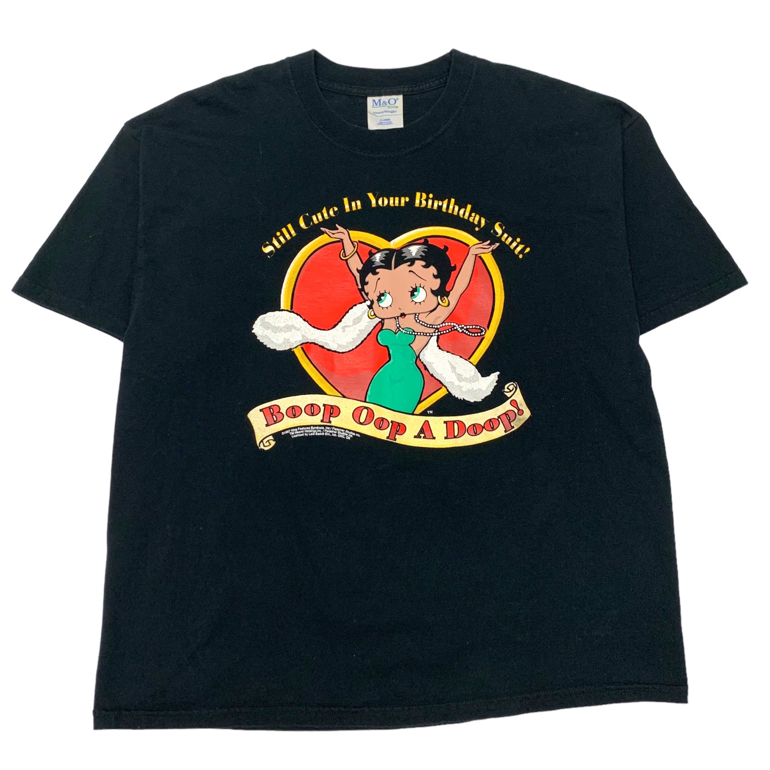 Vintage Betty Boop Birthday Suit Tee XL