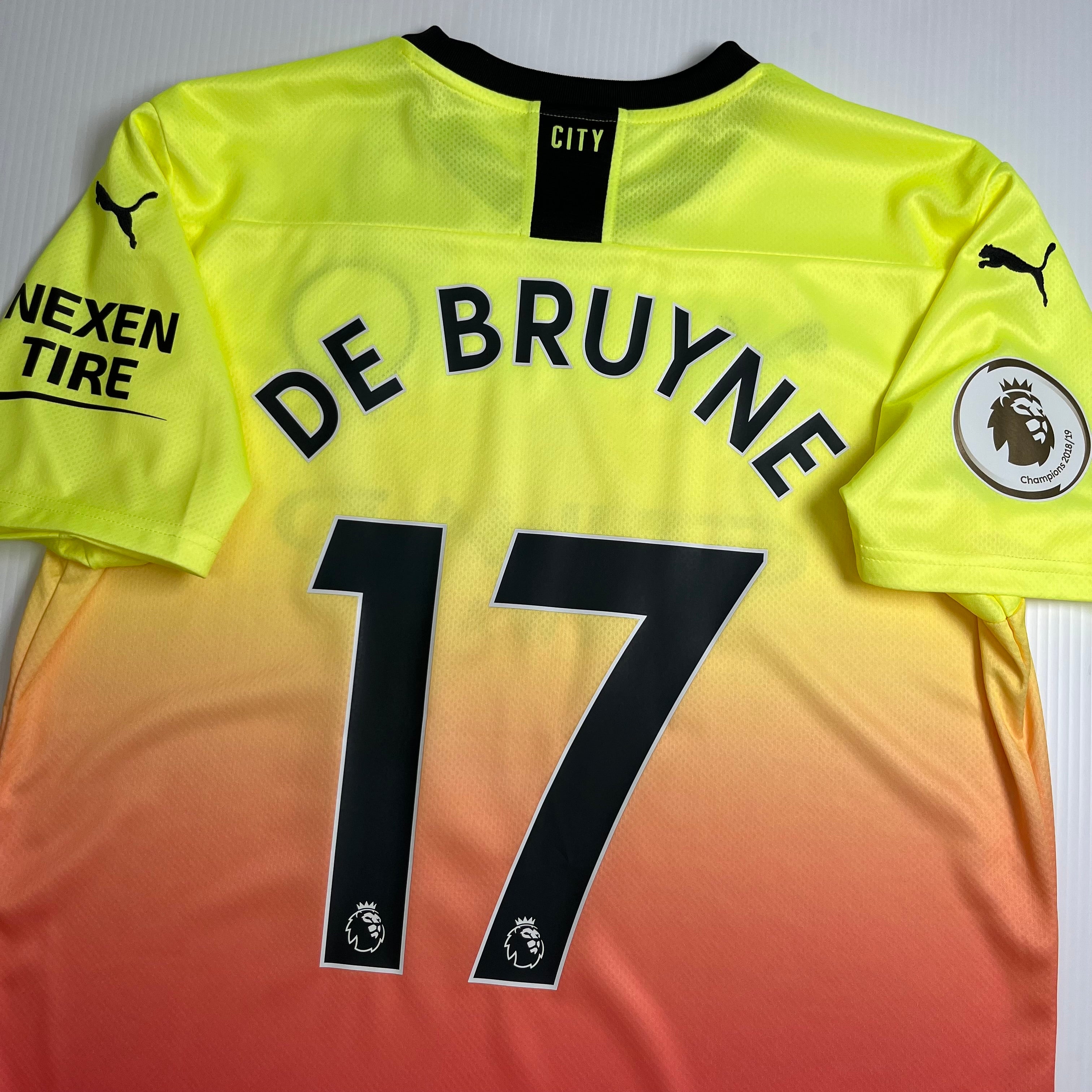 2019-20 Puma Manchester City De Bruyne Third Kit L