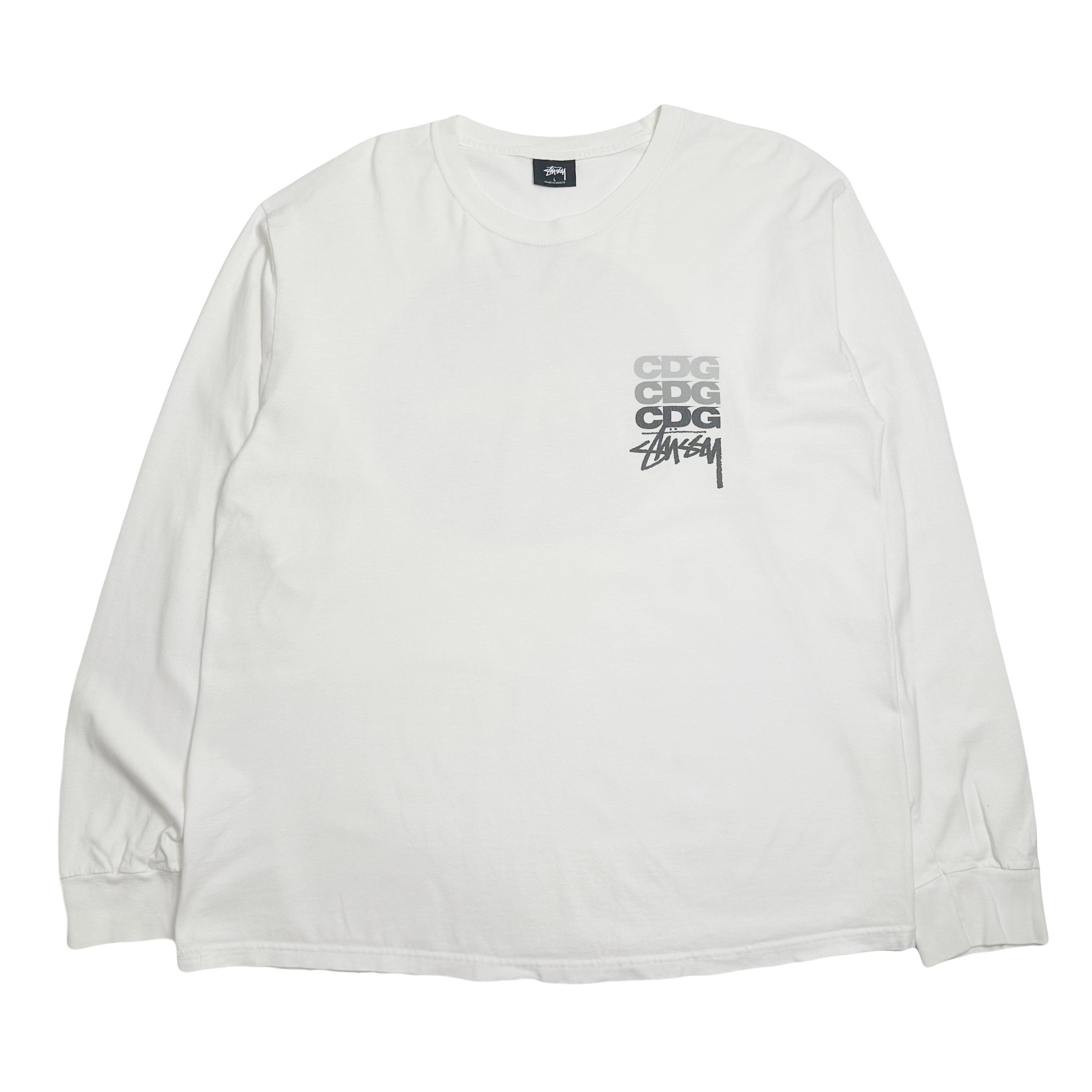 Stüssy x Comme des Garçons Graphic Longsleeve Shirt L