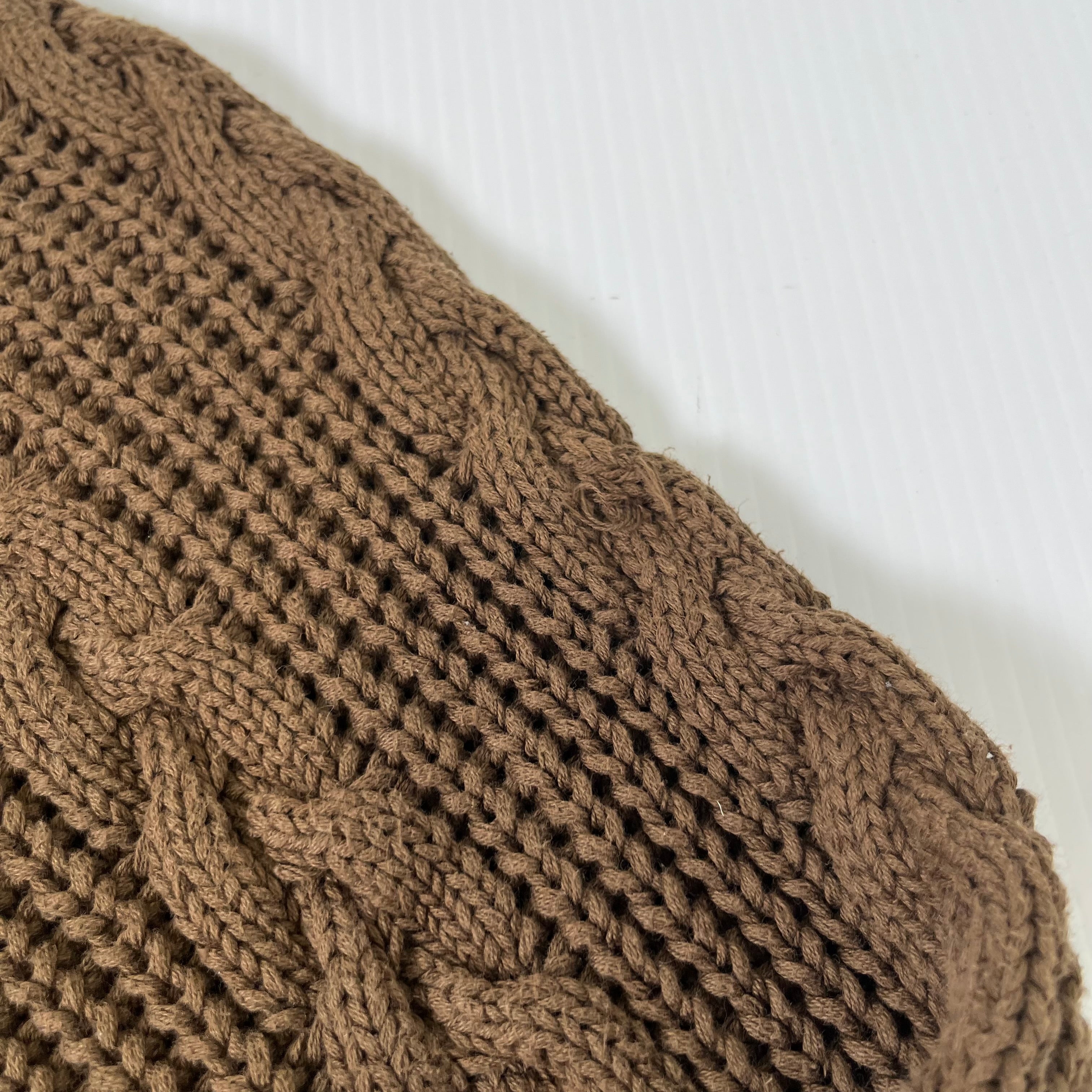 Vintage Pierre Dalby Cable Knit Sweater XL