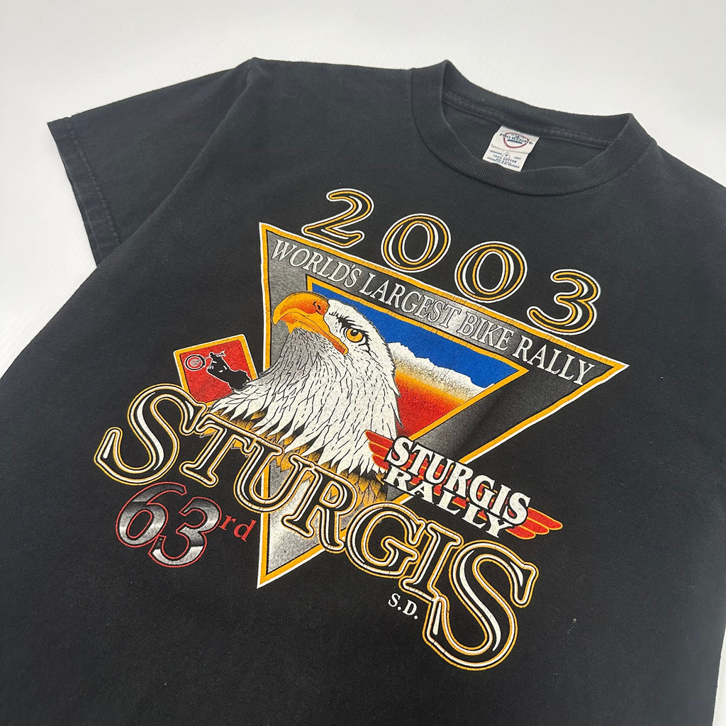 2003 Sturgis Bike Rally Eagle Graphic Tee M