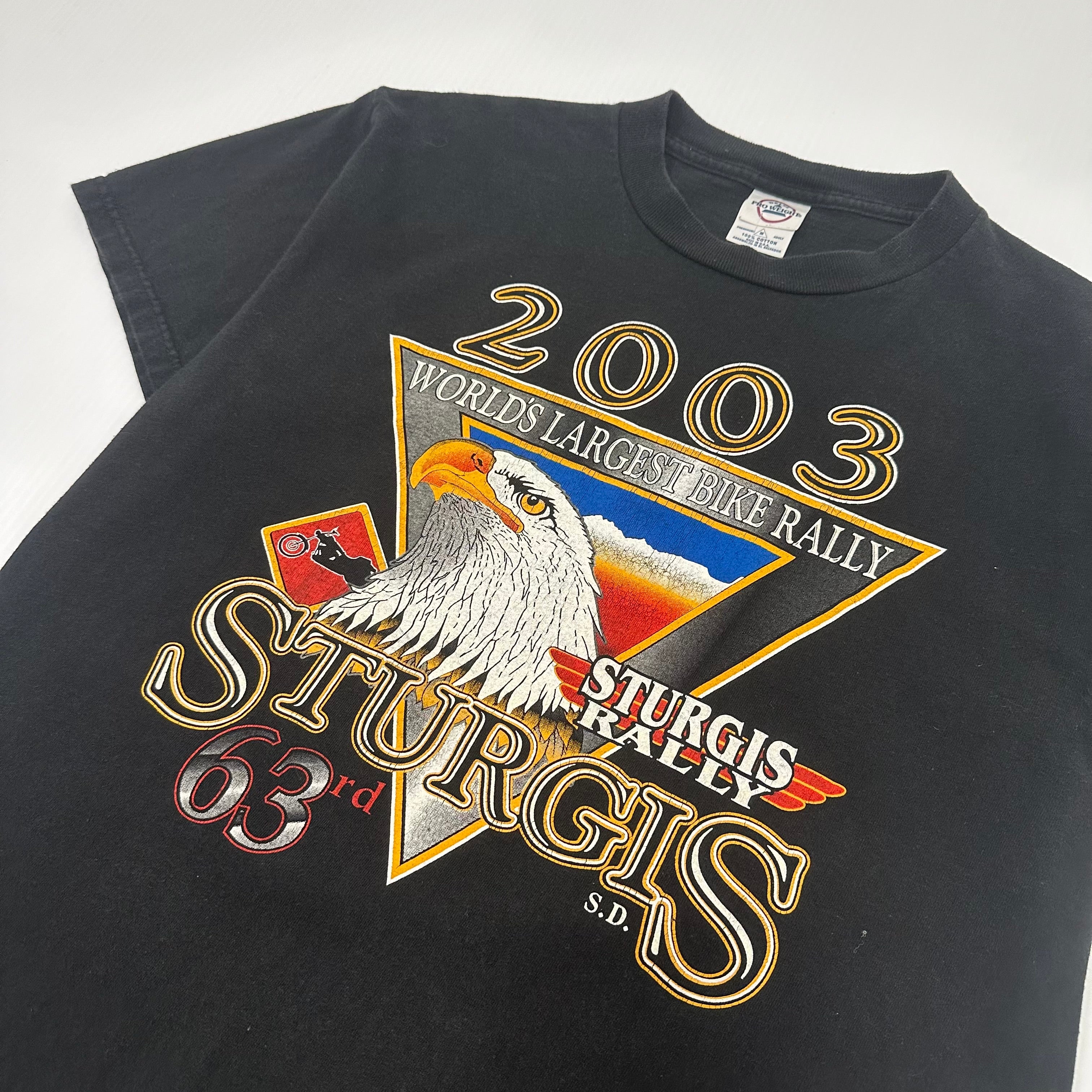 2003 Sturgis Bike Rally Eagle Graphic Tee M